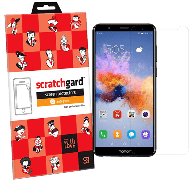 scratchgard Primo 3D Screen Protector for Honor 7X (Fingerprint Resistant)