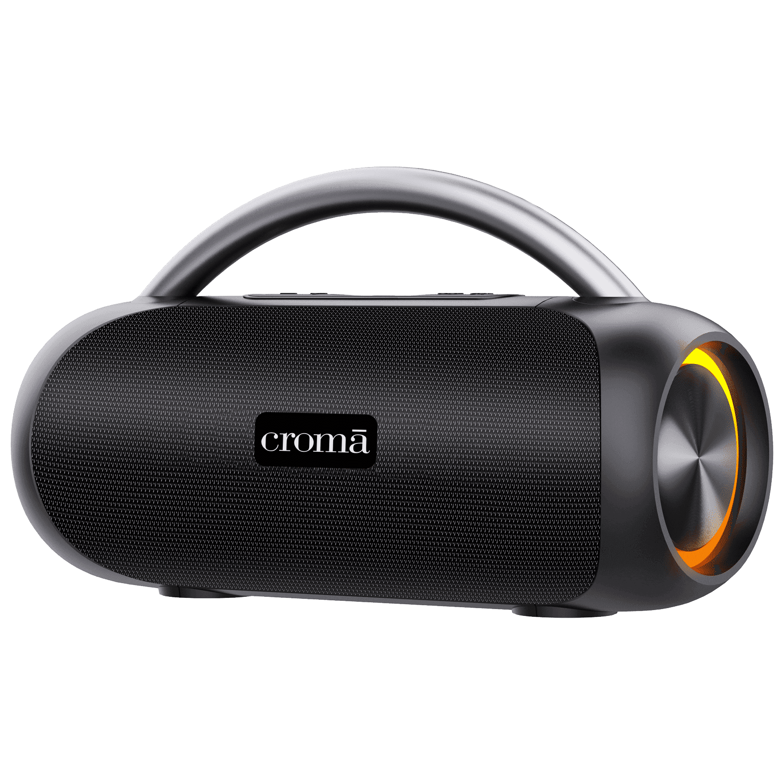 Croma 20W Portable Bluetooth Speaker (IPX5 Water Resistant, 5 Hours Playback Time, Premium Black)