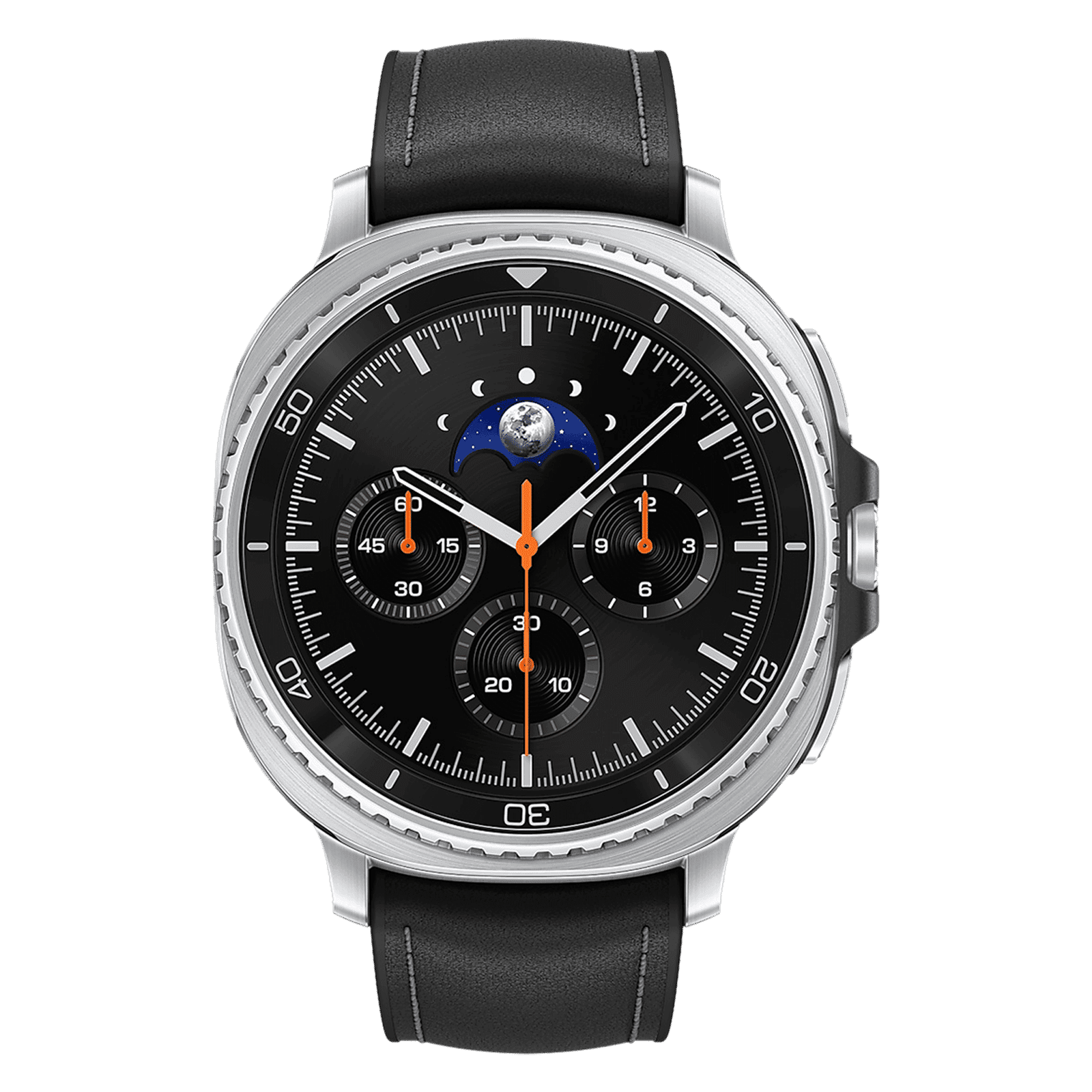 SAMSUNG Galaxy Watch8 Classic GPS+Wi-Fi+BT+LTE Wear OS Smartwatch (4.6 cm Super AMOLED Display, 3 nm Processor, Fall Detection, Hybrid Strap)