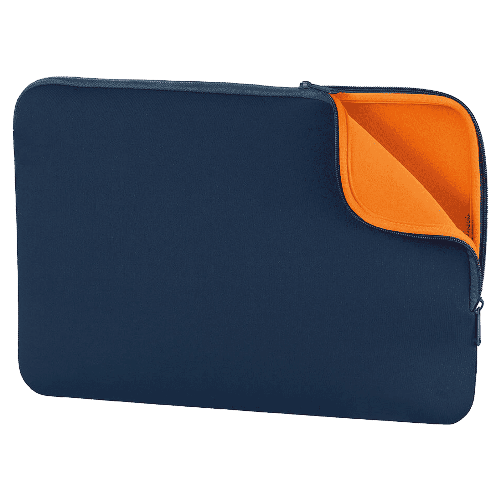 HYPHEN Polyester Laptop Sleeve for 14 Inch Laptop (One Spacious Compartment, Blue)