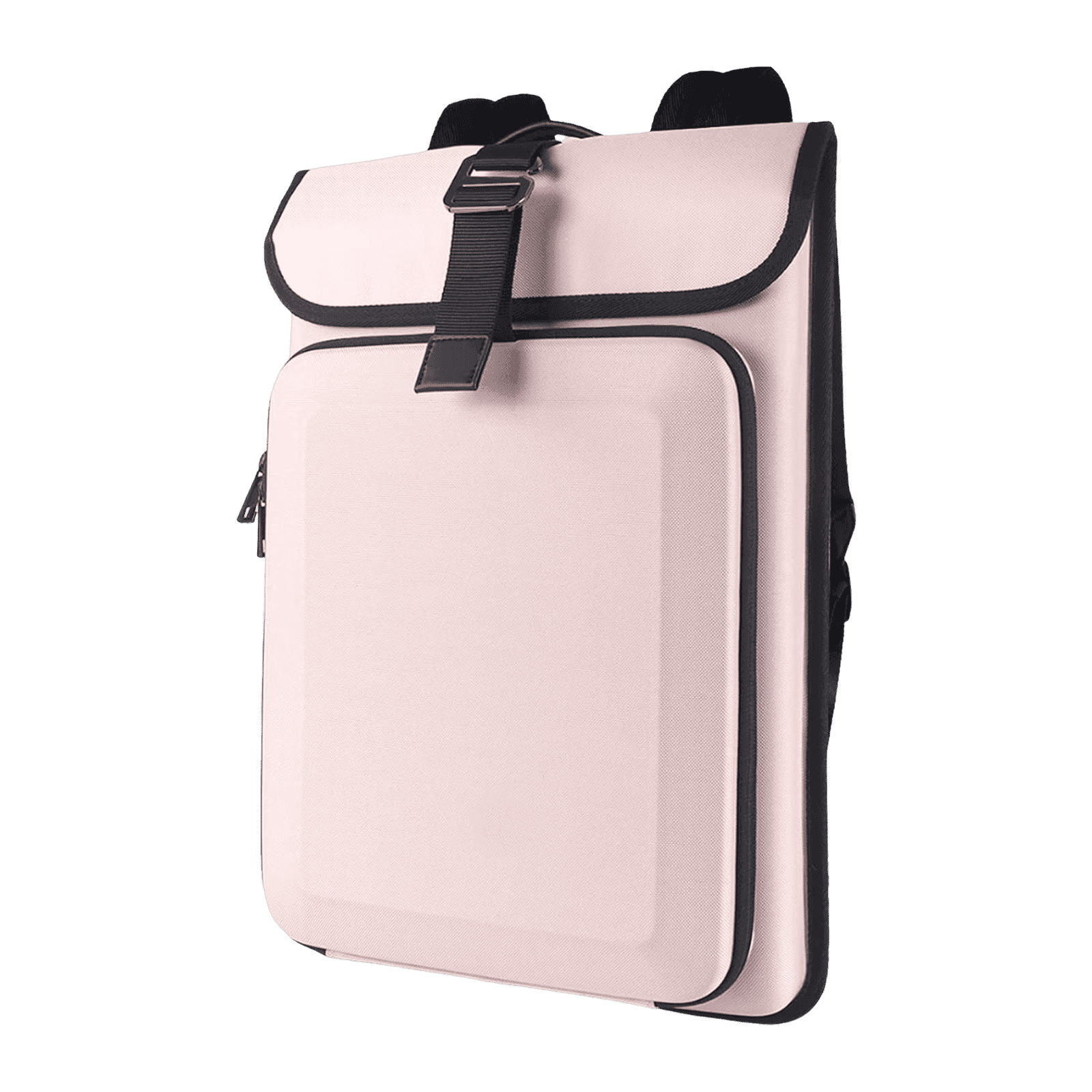 soundREVO SRMBCPN01 Polyester Laptop Backpack for 15.6 Inch Laptop (Hard Shell Design, Pink)