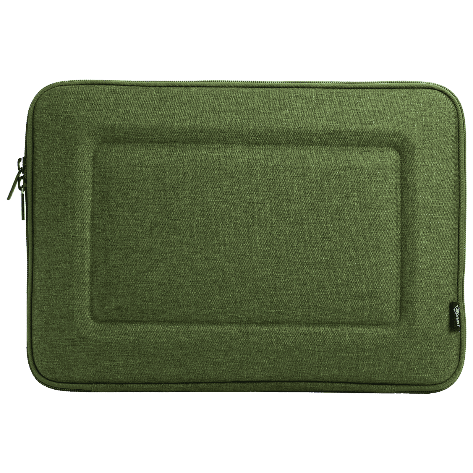 Sunmi SNMBCGR05 Polyester Laptop Hard Shell Sleeve for 14 Inch Laptop (Inner Smooth Velvet Lining, Green)