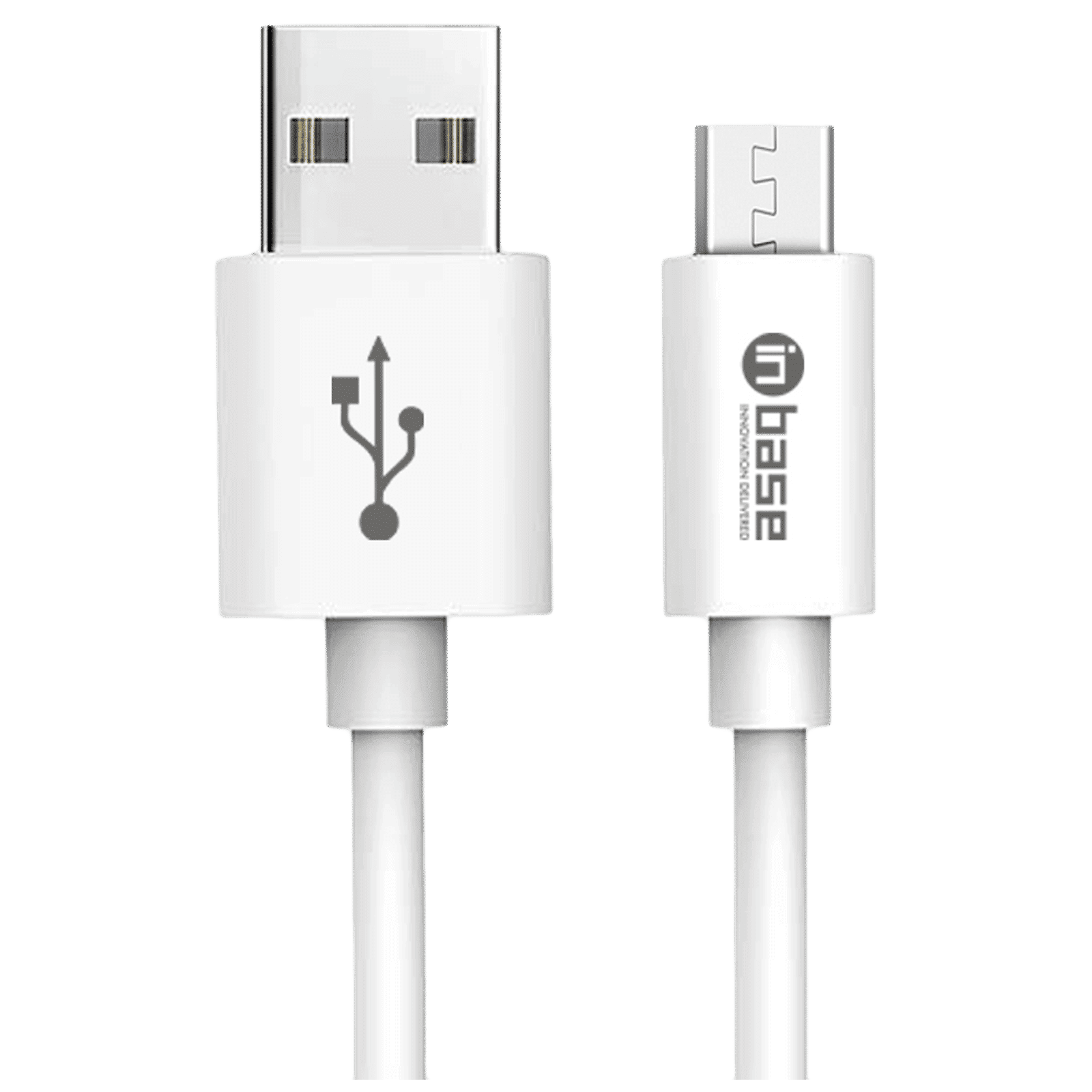 Inbase Type A to Micro USB 3.9 Feet (1.2M) Cable (5000 Plus Bends Lifespan, White)