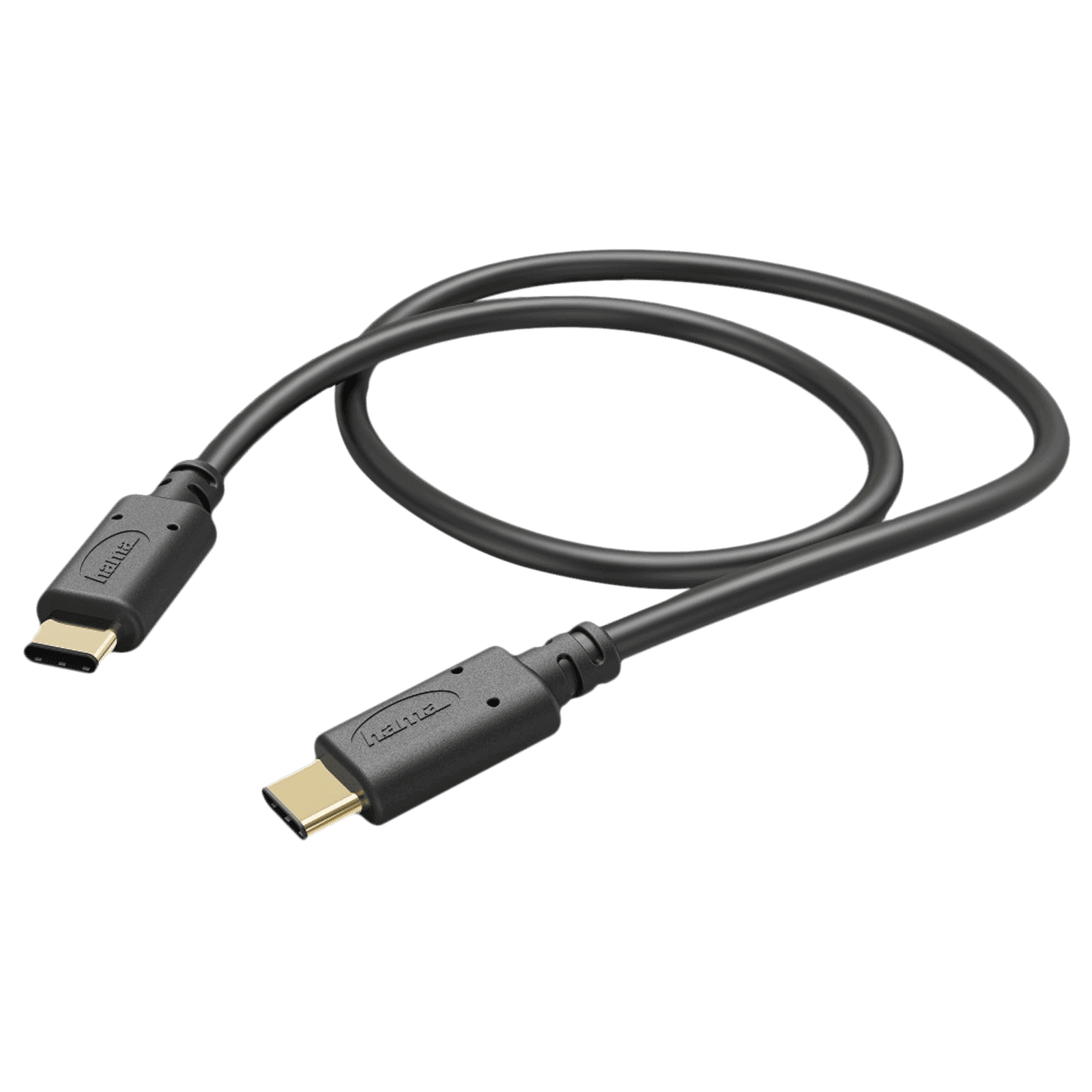 Hama Type C to Type C 3.3 Feet (1M) Cable (Sync and Charge, Black)