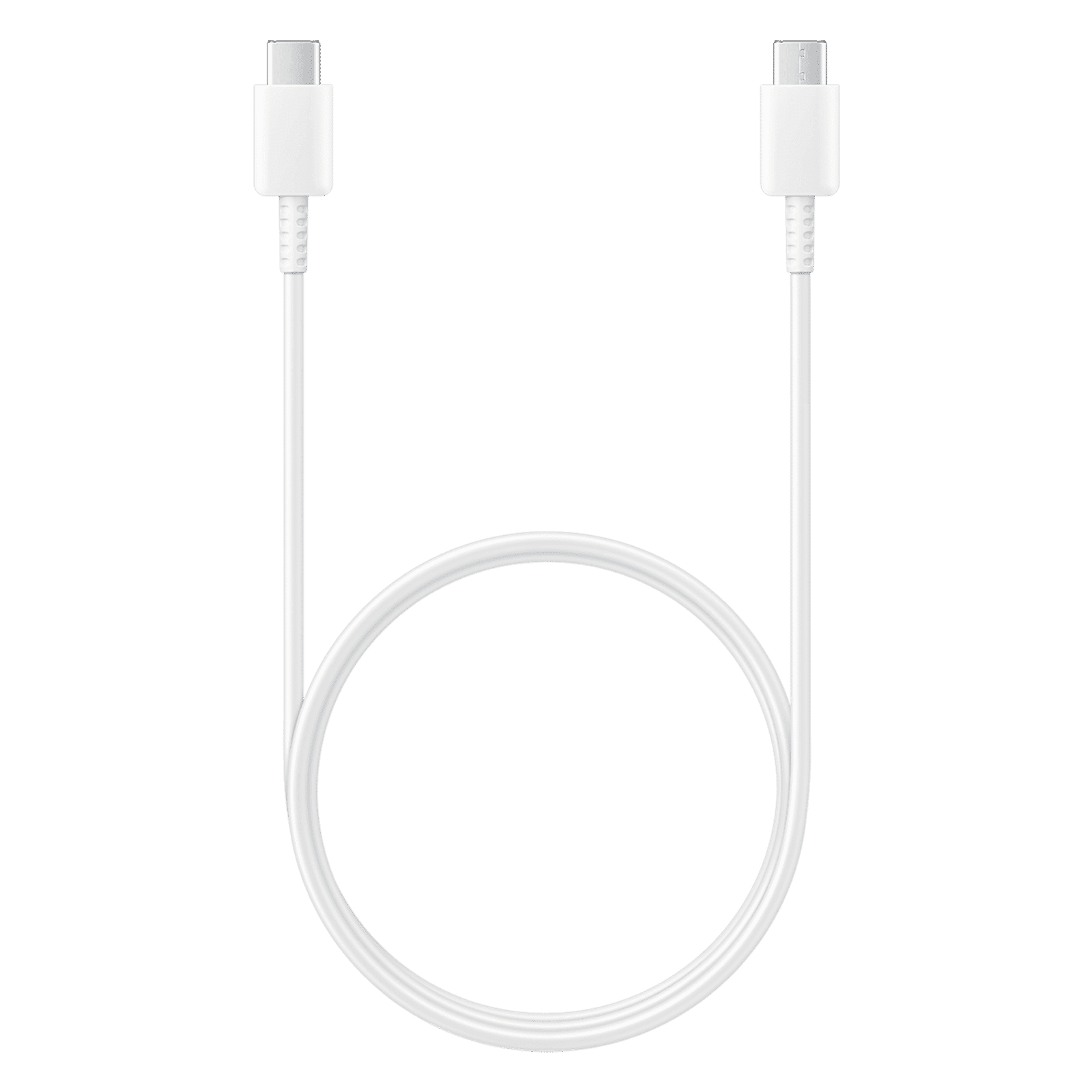 SAMSUNG Type C to Type C 3.2 Feet (1M) Cable (2 Mbps Data Speed, White)