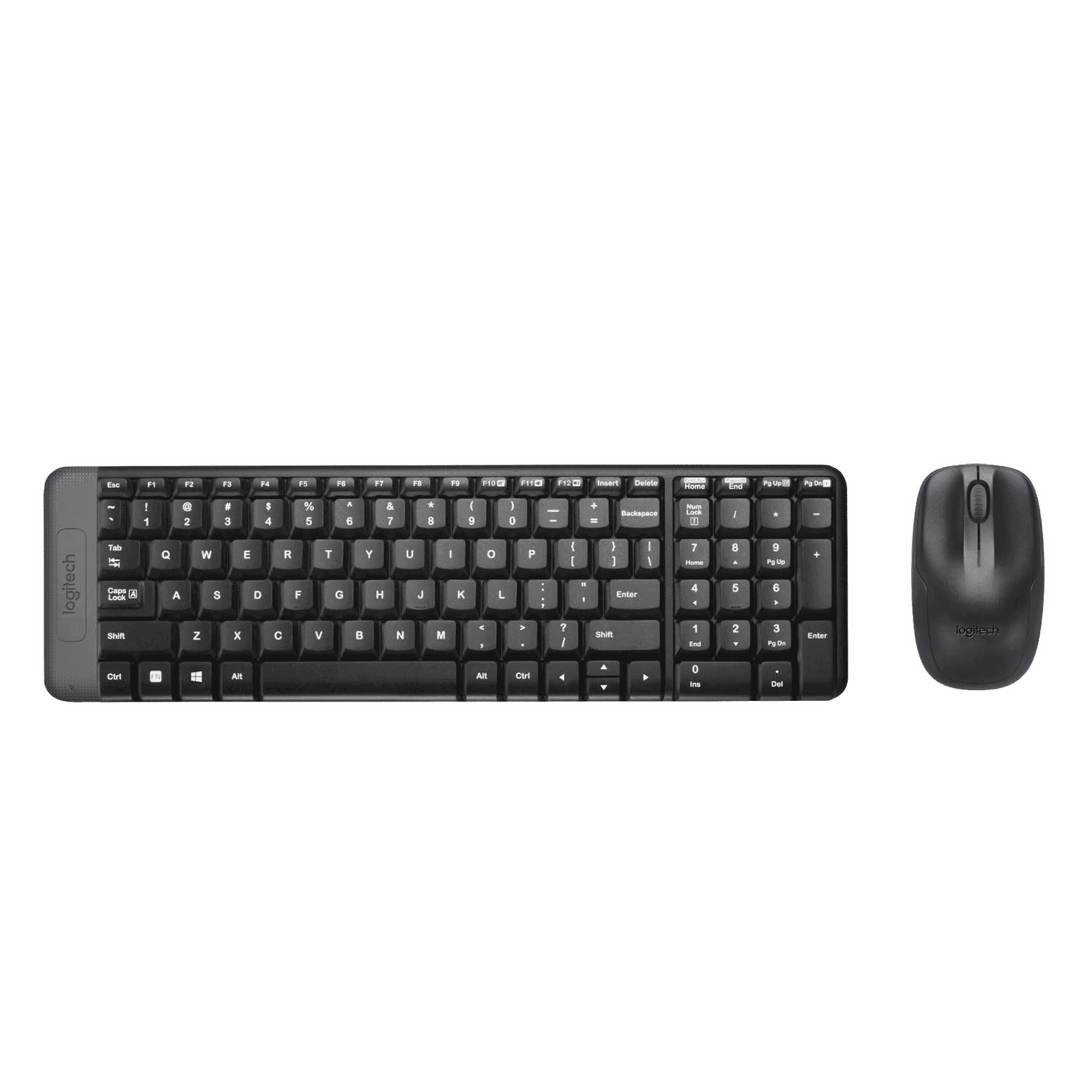 logitech MK220 Wireless Keyboard & Mouse Combo (Upto 5 Million Keystrokes, Black)