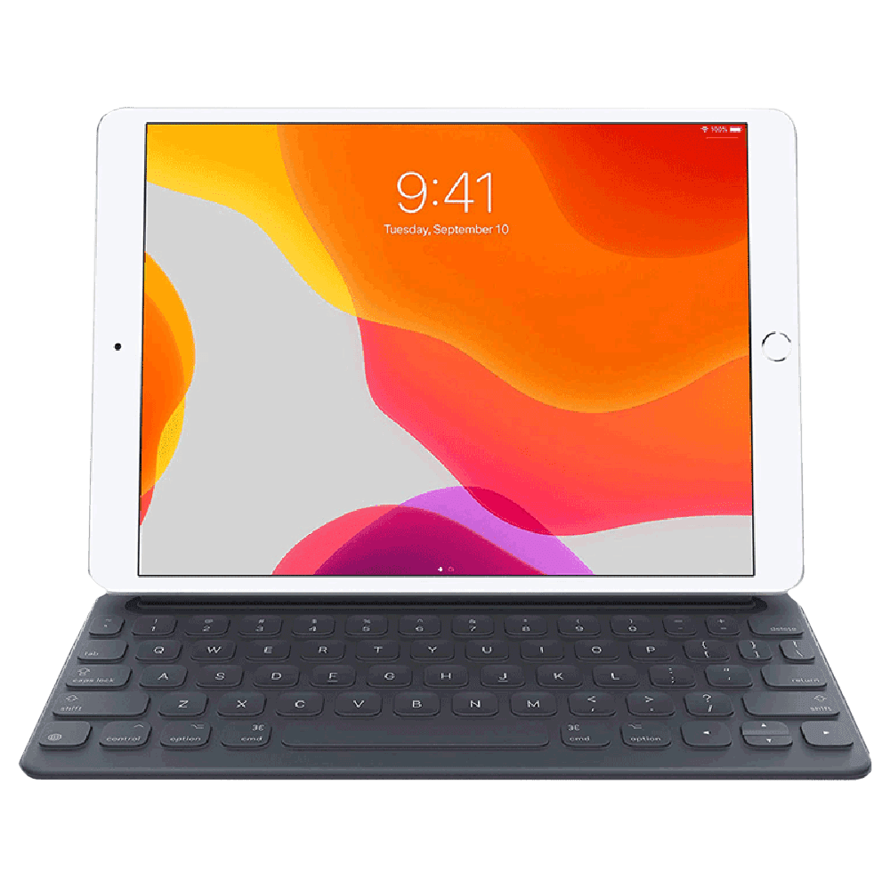 Apple Bluetooth Smart Keyboard for iPad Pro 10.5 Inch, iPad (7th, 8th & 9th Gen) & iPad Air (3rd Gen) (Smart Connector, Black)