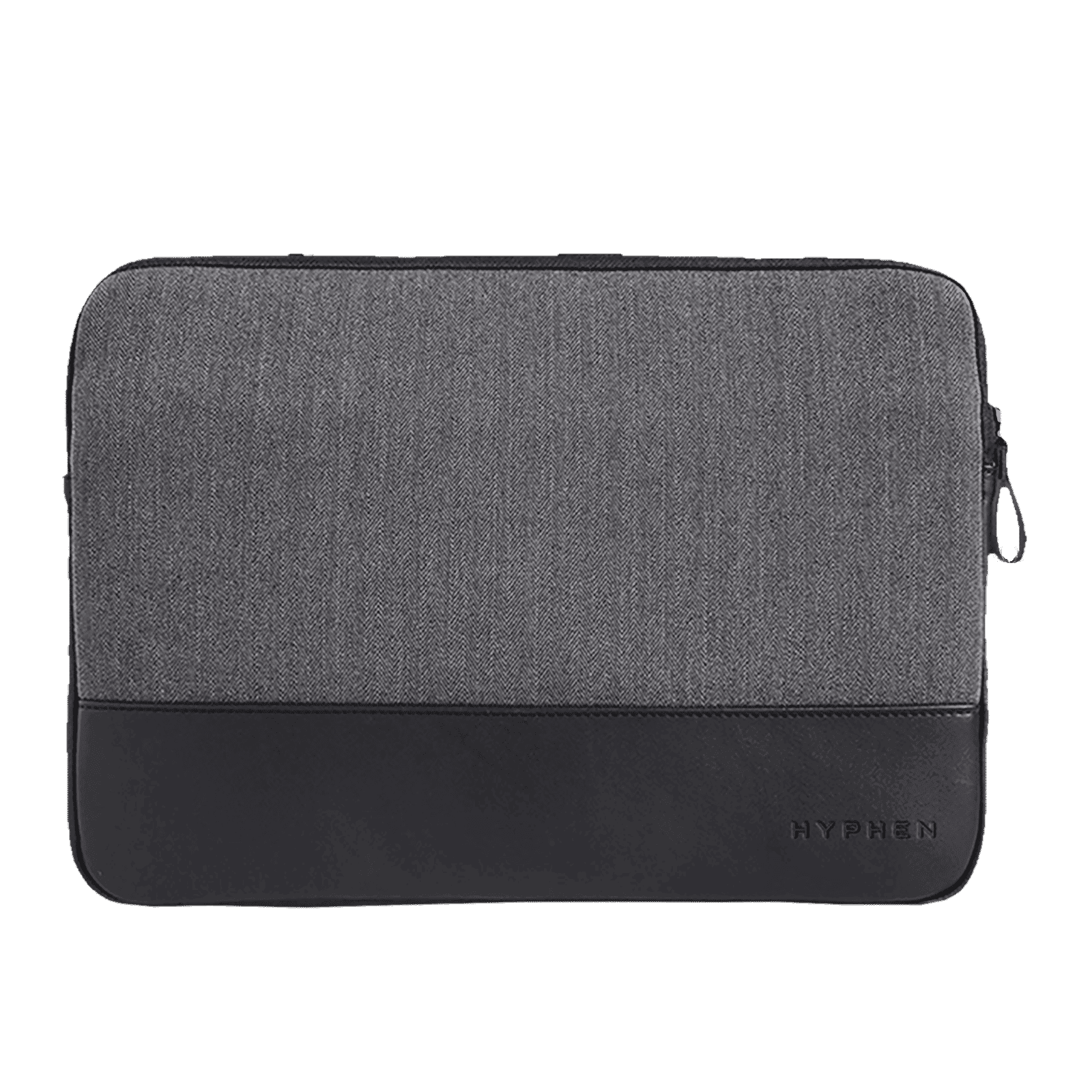 HYPHEN ESSE 301 Fabric, Polyester Laptop Sleeve for 13.3 Inch Laptop (Stylish Design with Carry Strap, Black)