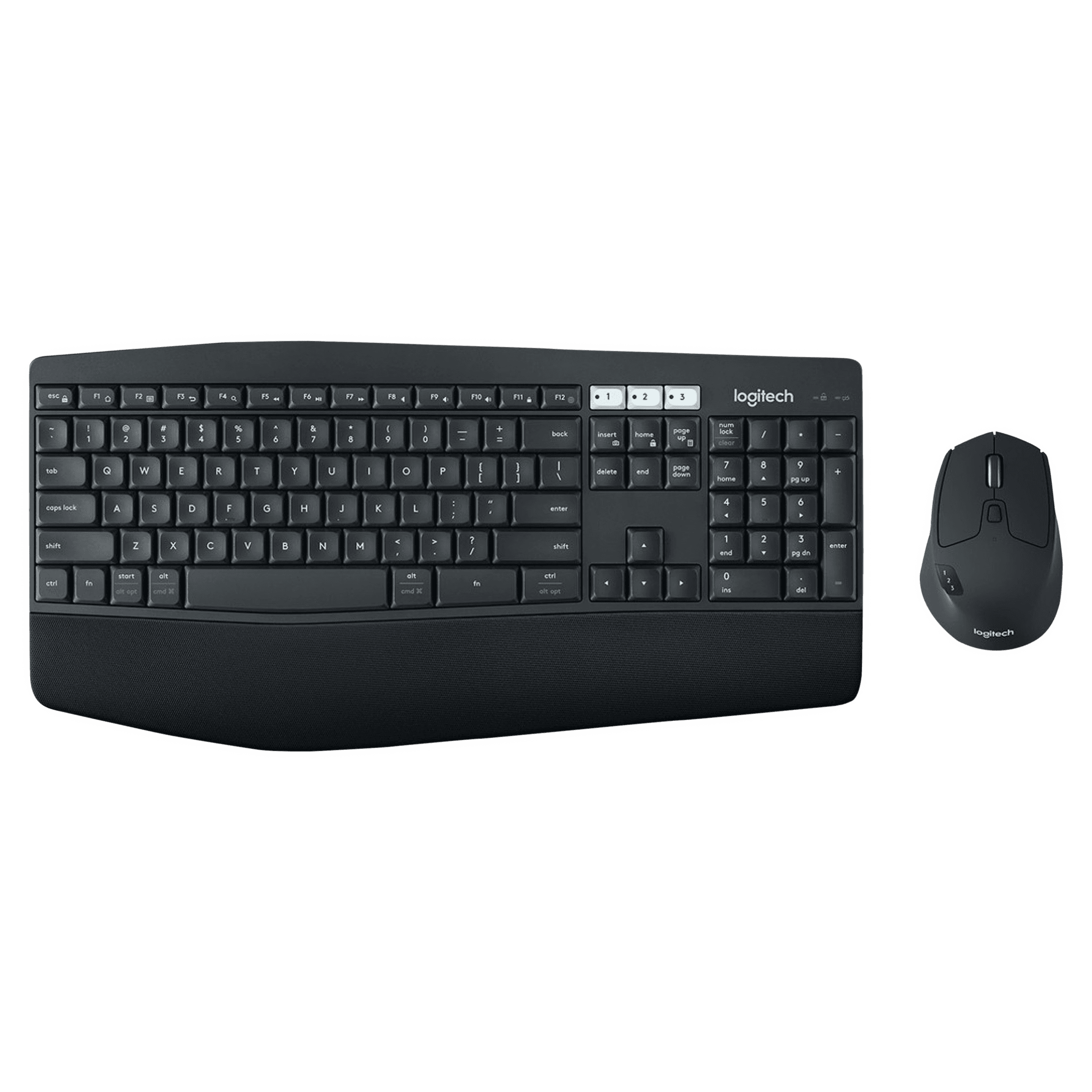 logitech MK850 Wireless Keyboard & Mouse Combo (1000 DPI, Advanced Optical Tracking, Black)