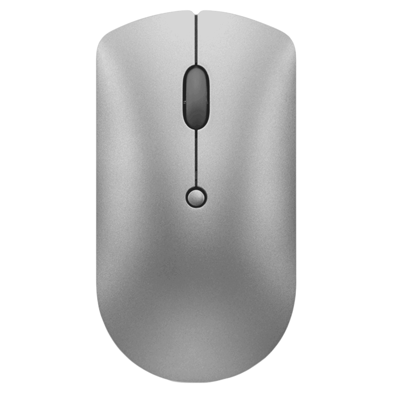 Lenovo 600 Wireless Optical Mouse with Silent Click Buttons (2400 DPI, Portable, Iron Grey)