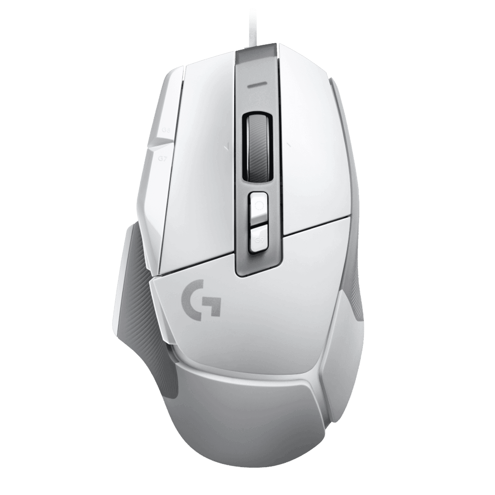 logitech G502 X Wired Optical Gaming Mouse (25600 DPI Adjustable, Dual-Mode Scroll Wheel, White)