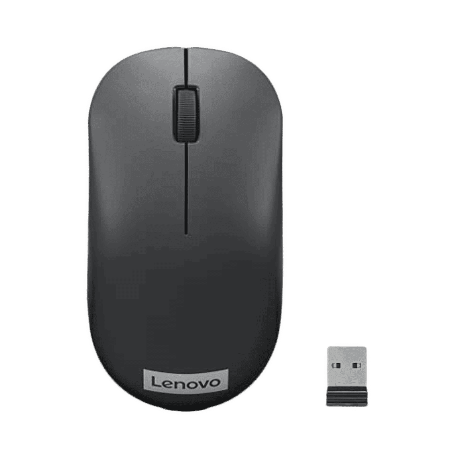 Lenovo 130 2.4GHz Wireless Mouse (1000 DPI, Ergonomic Design, Black)
