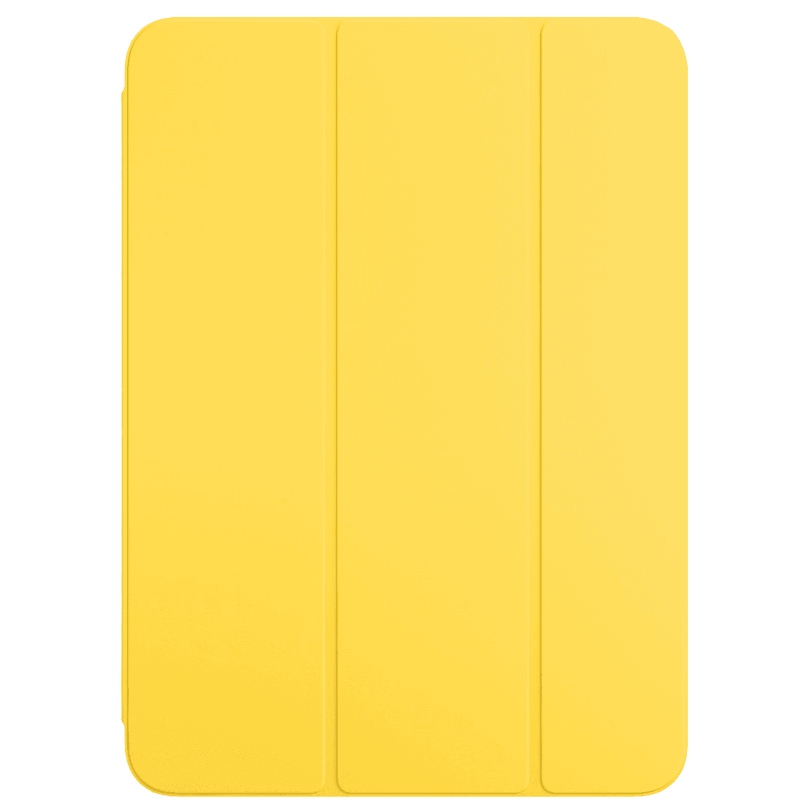 Apple Smart Polyurethane Folio Case for Apple iPad (10th Gen) 10.9 Inch (Magnetic Attachments, Yellow)