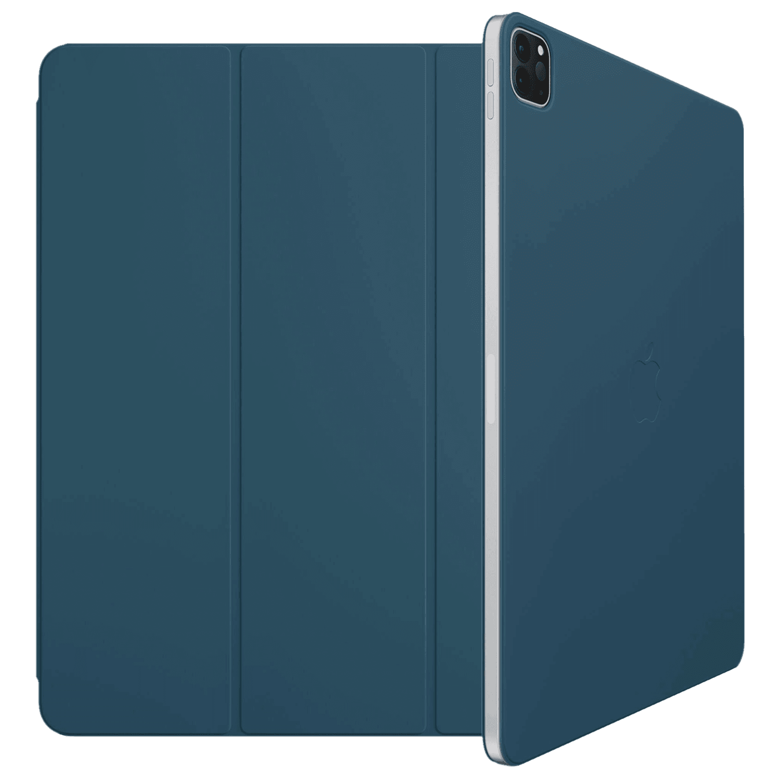 Apple Smart Folio Case for Apple iPad Pro (6th Gen) 12.9 Inch (Magnetic Attachments, Marine Blue)