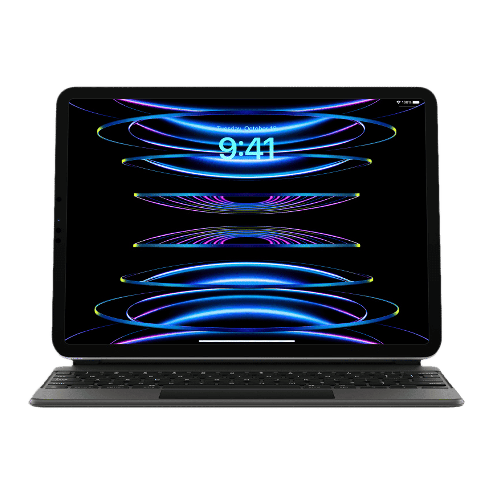 Apple Magic Bluetooth Keyboard for iPad Pro 11 Inch (1st, 2nd, 3rd & 4th Gen), iPad Air (4th & 5th Gen) with Touchpad (Multi Touch Gestures, Black)