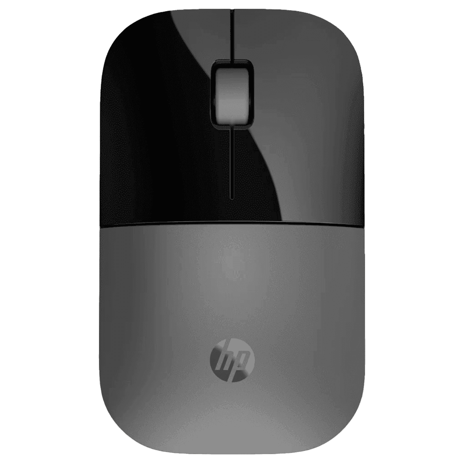 HP Z3700 Wireless Optical Mouse with Blue LED Technology (1600 DPI Adjustable, Sleek Design, Silver)