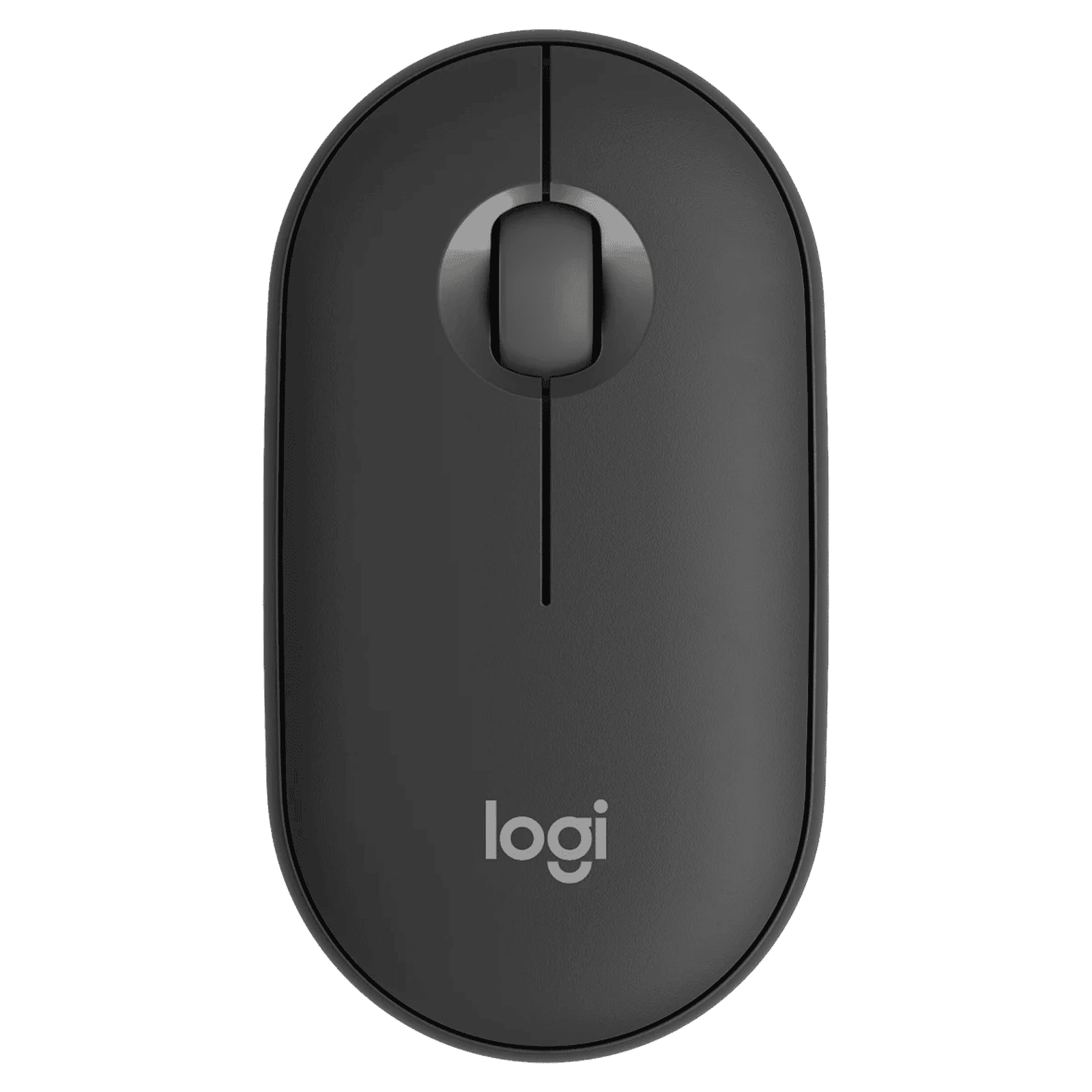 logitech Pebble Mouse 2 Wireless Optical Mouse with Silent Click Buttons (1000 DPI, Ultra Portable, Tonal Graphite)