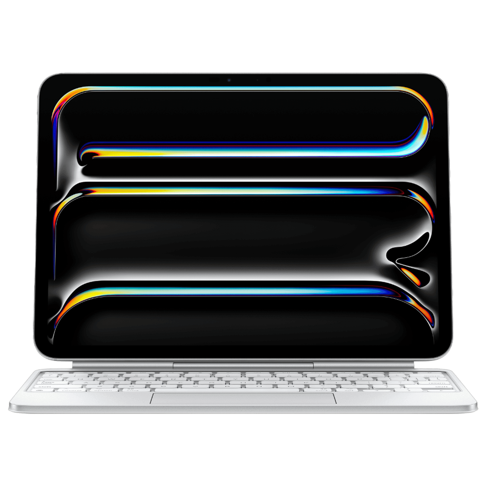 Apple Magic Keyboard for iPad Pro 11 Inch (M4) with Touchpad (Multi Touch Gestures, White)