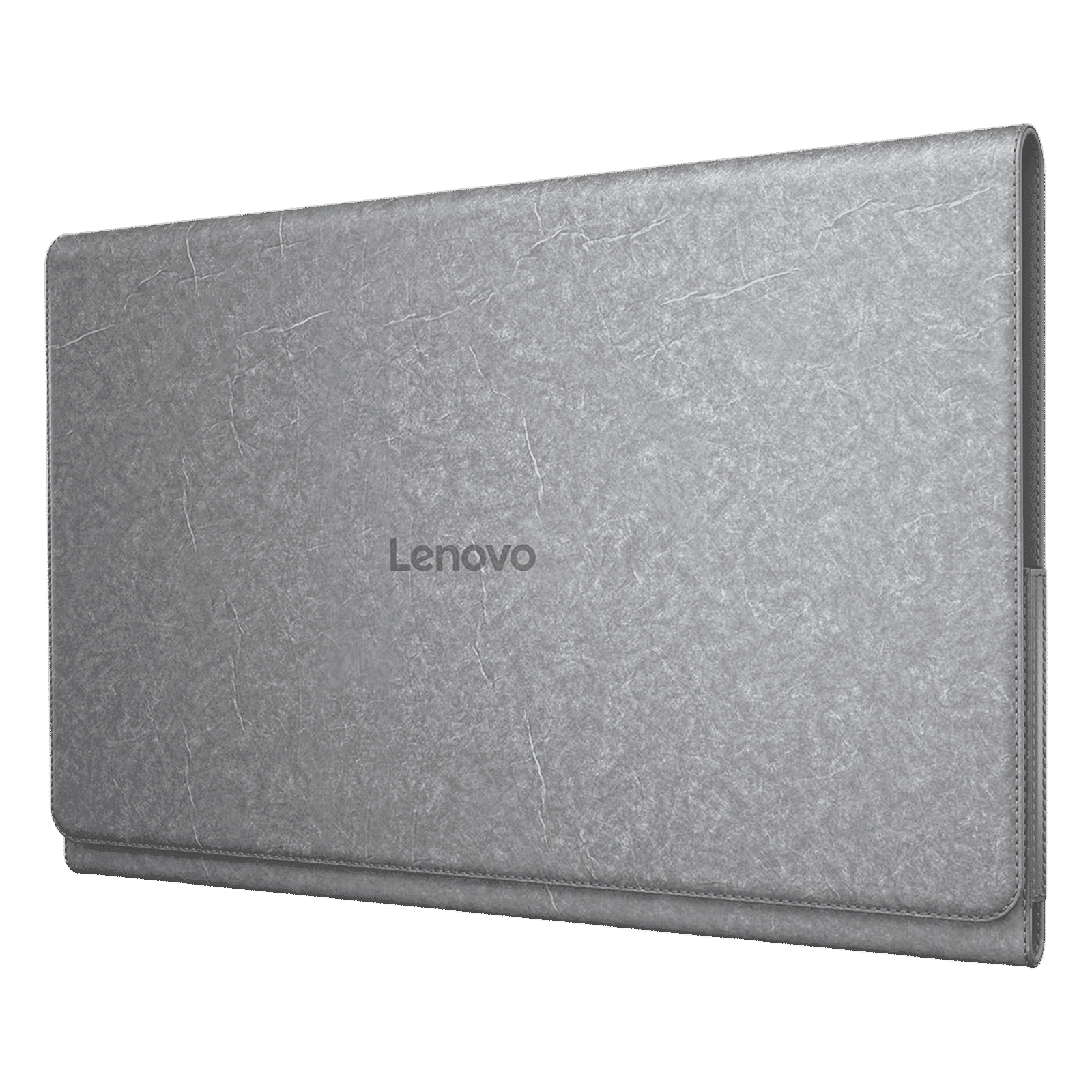 Lenovo Sleeve PU Leather Folio Case for Lenovo Tab Plus (All-Round Protection, Luna Grey)