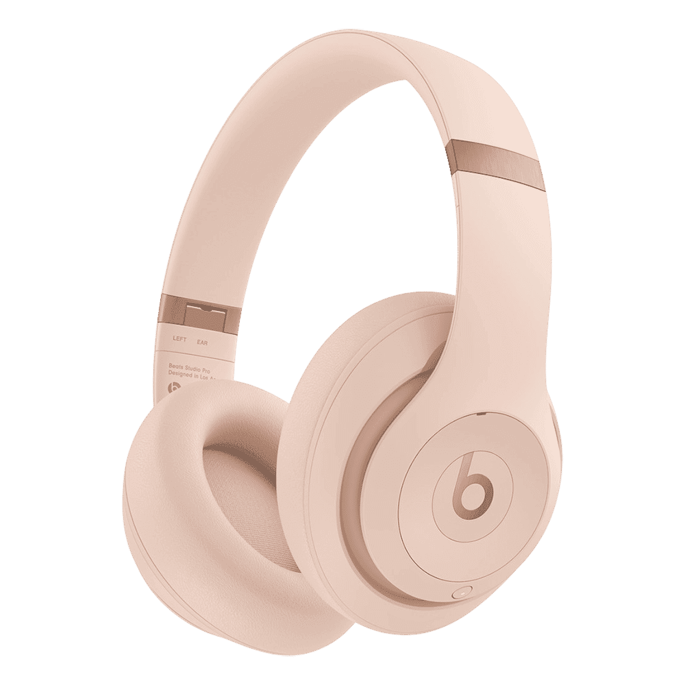 beats Studio Pro MW663AE/A Bluetooth Headphone with Mic (Active Noise Cancellation, Over Ear, Moon)