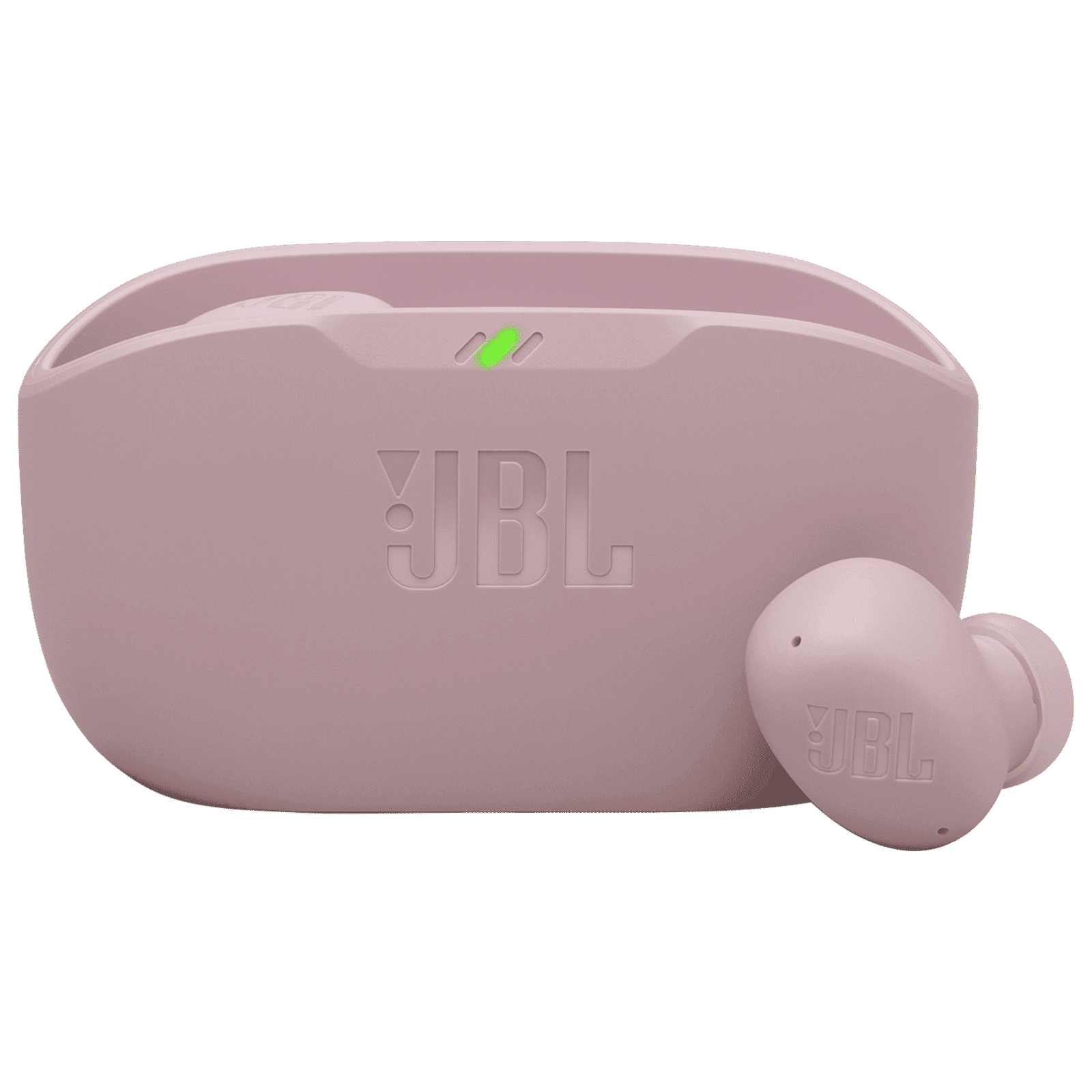 JBL Wave Buds 2 TWS Earbuds with Active Noise Cancellation (IP54 Water Resistant, 40 Hours Playtime, Pink)