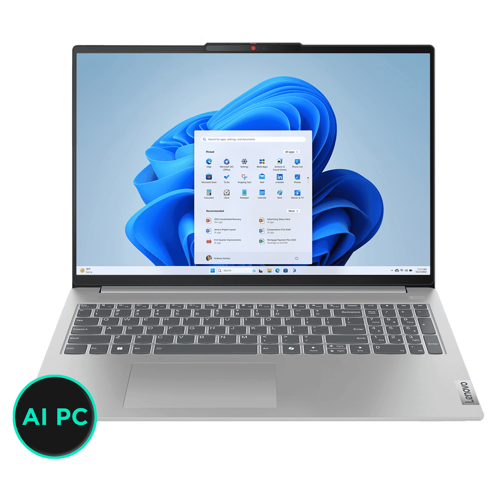 Lenovo IdeaPad Slim 5 16IMH9 Intel Core Ultra 5 Thin & Light Laptop (16GB, 512GB SSD, Windows 11 Home, 16 inch WUXGA IPS Display, MS Office 2021, Cloud Grey, 1.82 KG)