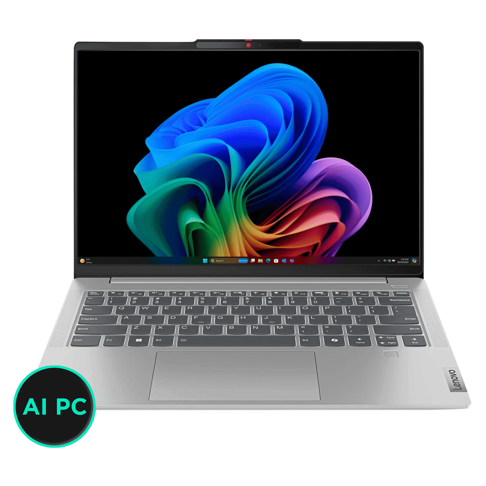 Lenovo Ideapad Slim 5x Snapdragon X Plus 9th Gen Thin & Light Laptop (16GB, 1TB SSD, Windows 11 Home, 14 inch WUXGA IPS Display, MS Office 2021, Cloud Grey, 1.48 KG)