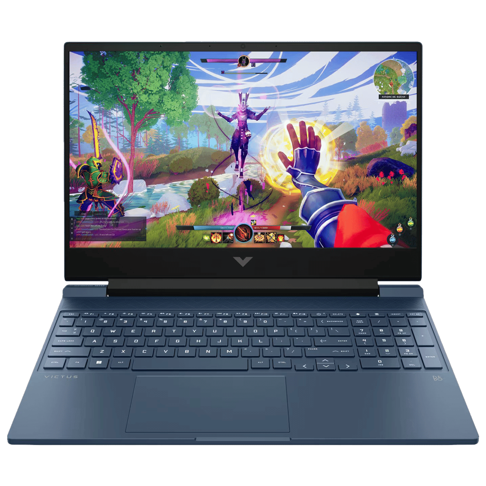 HP Victus FA1198TX Intel Core i5 13th Gen Gaming Laptop (16GB, 512GB SSD, Windows 11 Home, 6GB Graphics, 15.6 inch 144 Hz Full HD Display, NVIDIA GeForce RTX 3050, MS Office, Meca Silver, 2.29 KG)