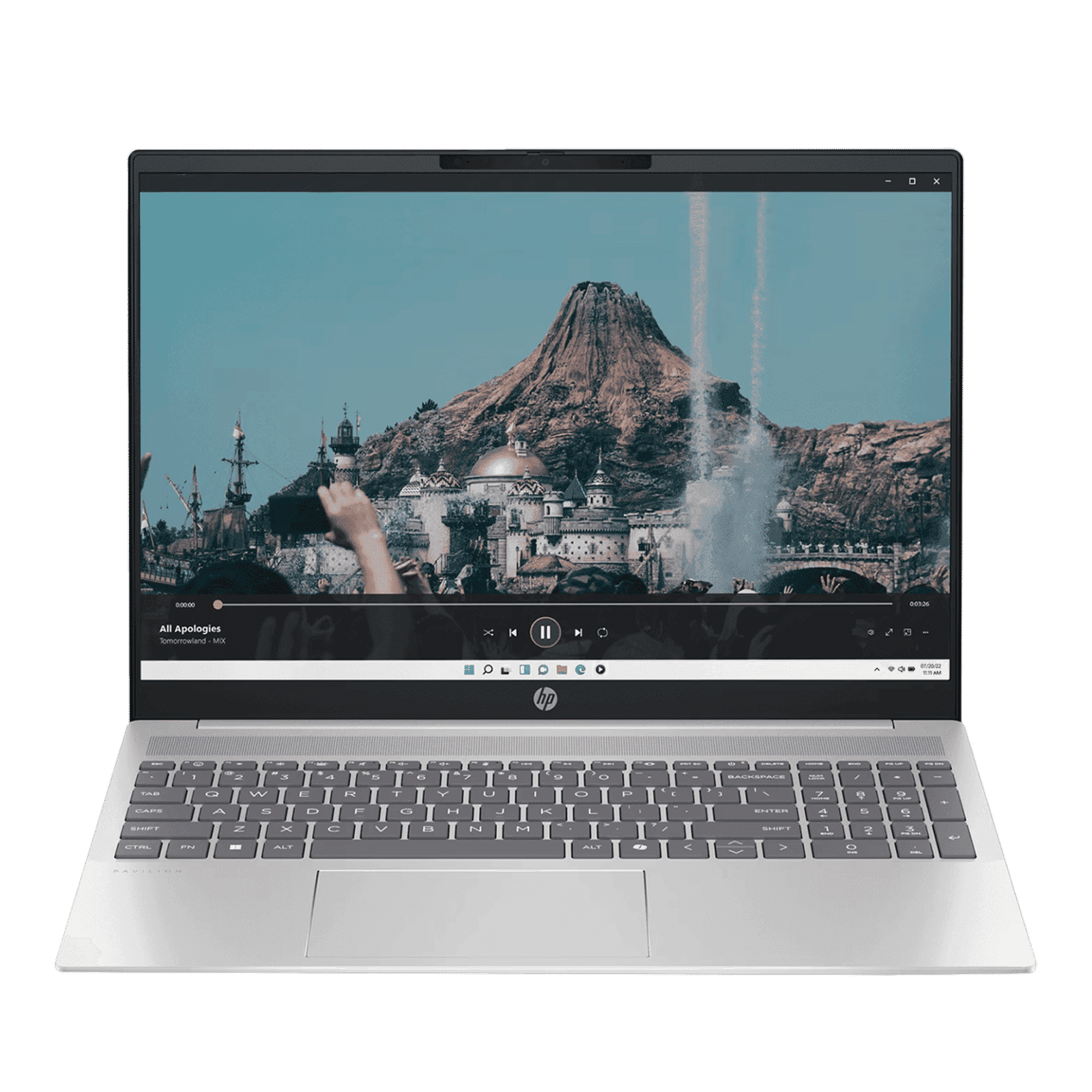 HP Pavillion 16-ag0019AU AMD Ryzen 5 Thin & Light Laptop (16GB, 512GB SSD, Windows 11 Home, 16 inch WUXGA IPS Display, Natural Silver, 1.79 KG)