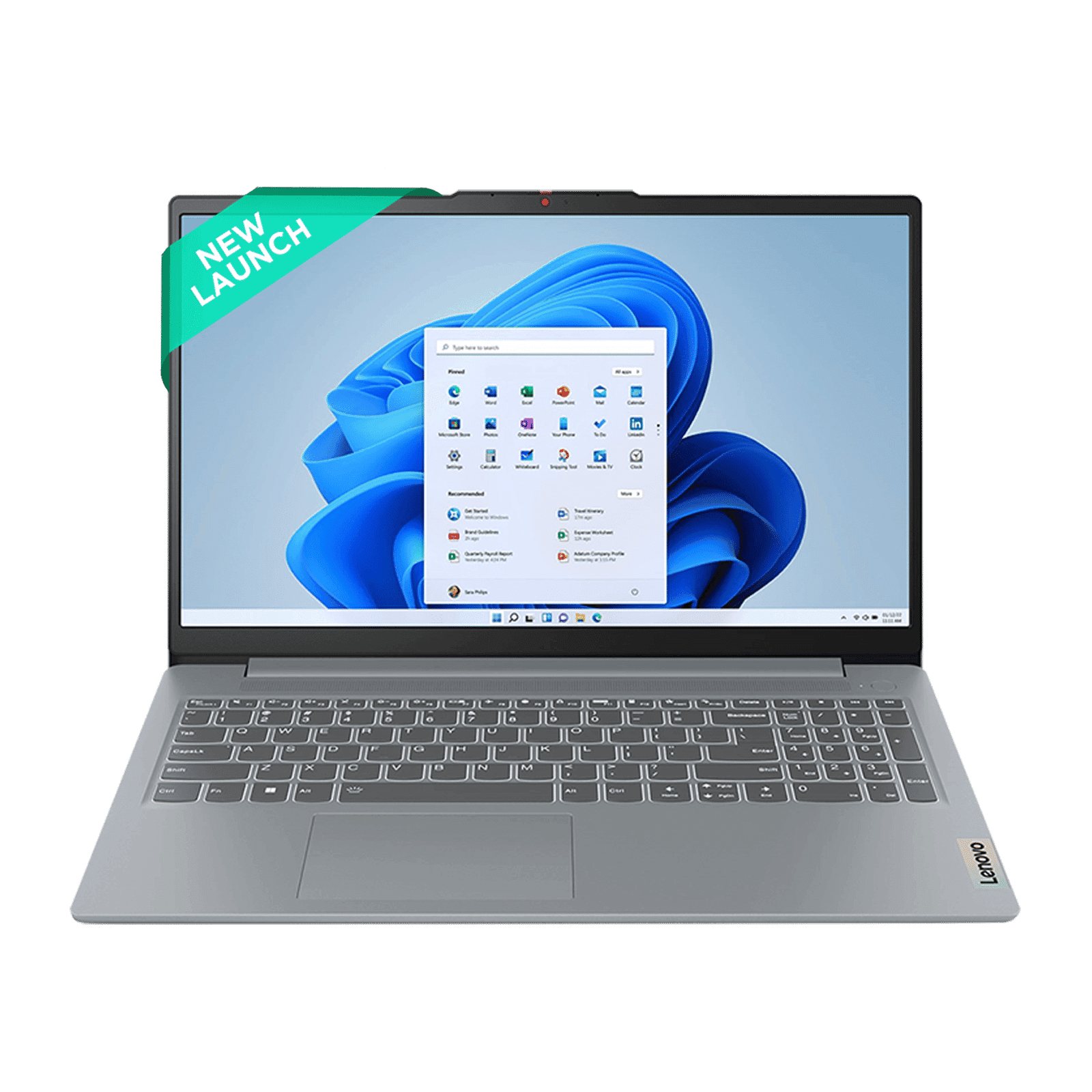 Lenovo IdeaPad Slim 3 15IRU8 Intel Core i3 13th Gen Thin & Light Laptop (8GB, 512GB SSD, Windows 11 Home, 15.6 inch Full HD Display, MS Office Home 2024, Arctic Grey, 1.62 KG)