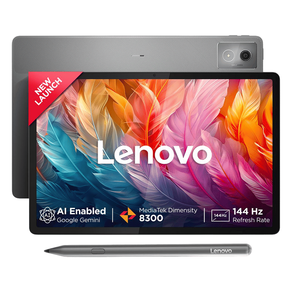 Lenovo Idea Tab Pro Wi-Fi Android Tablet with Tab Pen Plus (12.7 Inch, 8GB RAM, 128GB ROM, Luna Grey)