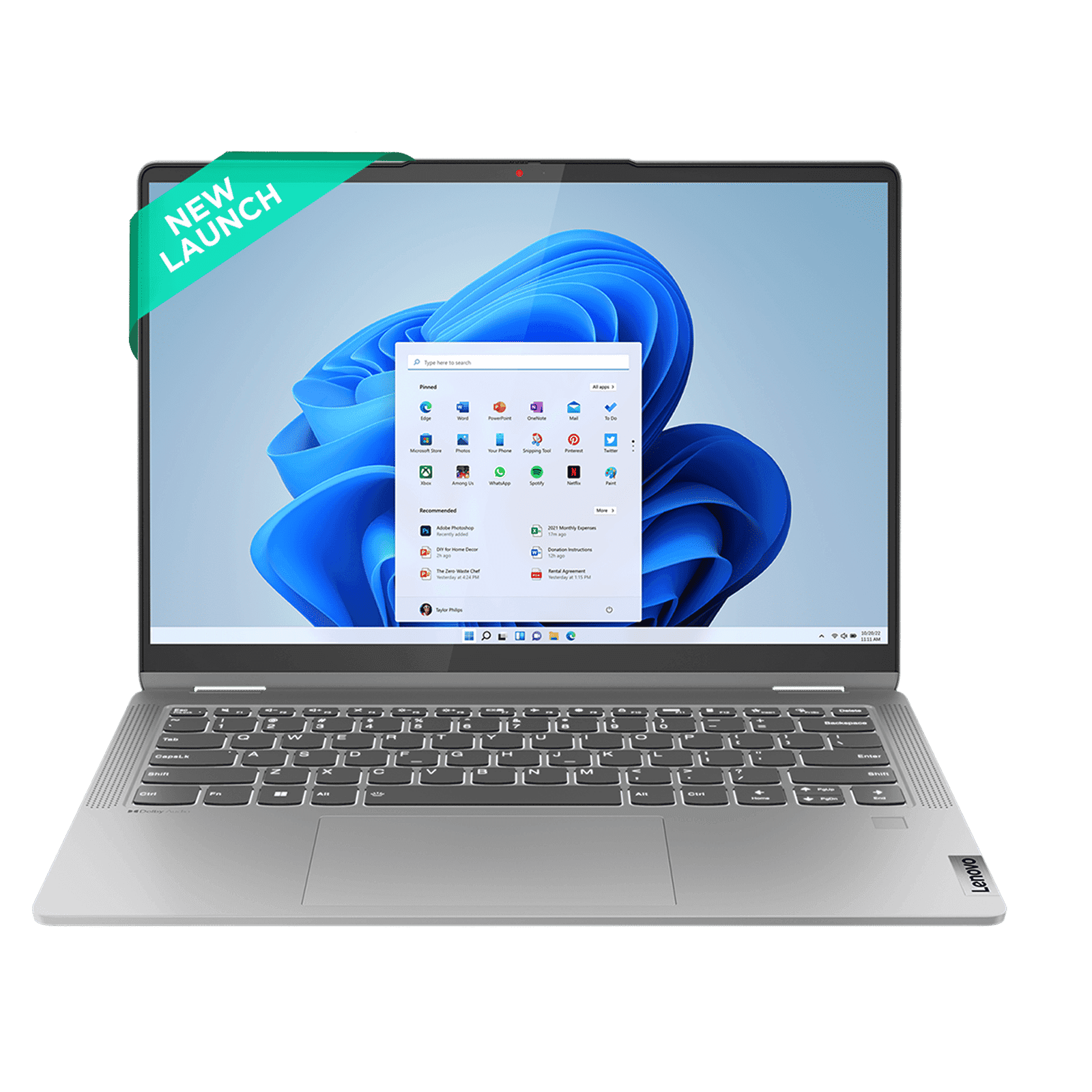 Lenovo IdeaPad Flex 5 14ABR8 AMD Ryzen 7 Touchscreen 2-in-1 Laptop (16GB, 512GB SSD, Windows 11 Home, 14 inch WUXGA IPS Display, MS Office Home 2024, 1.55 KG)