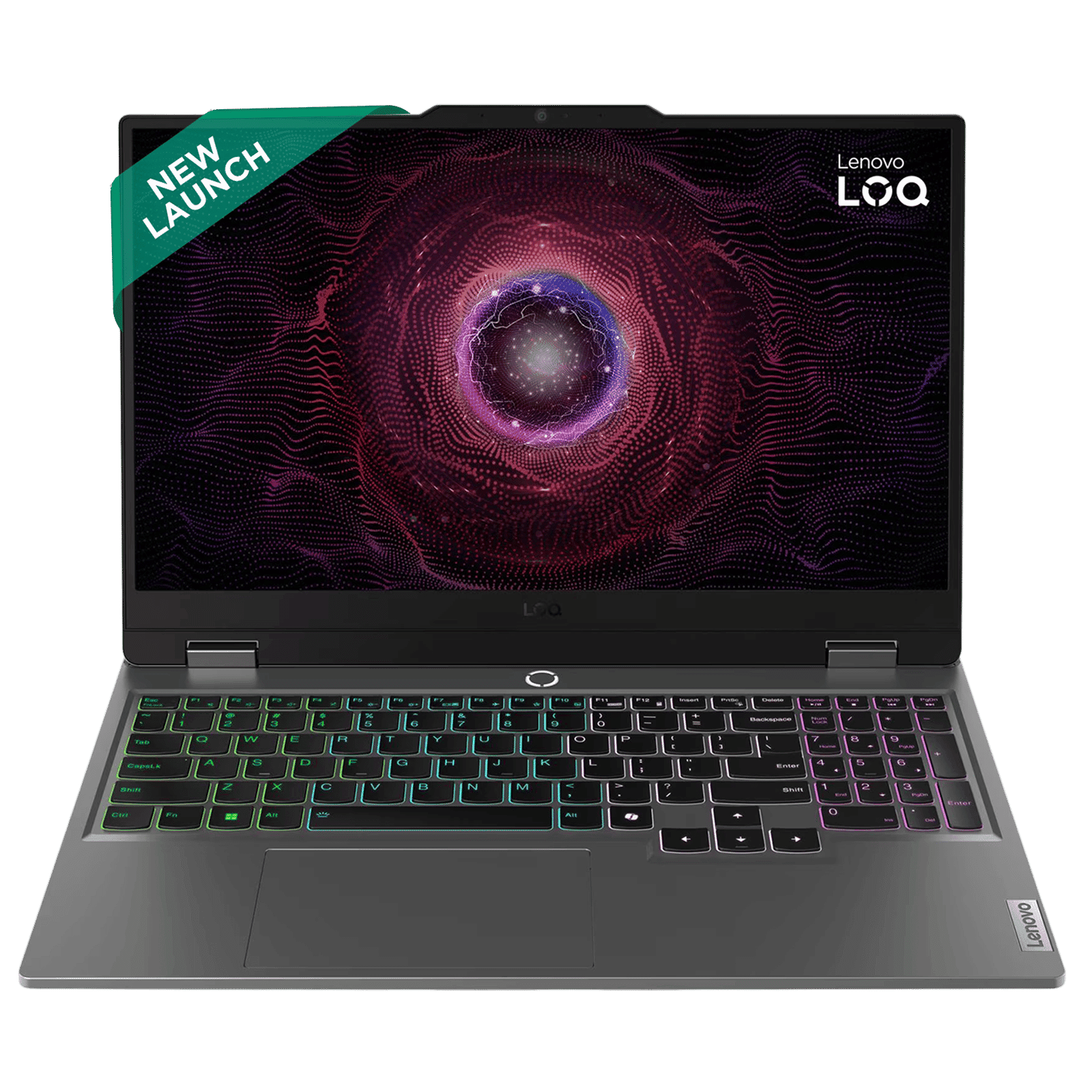 Lenovo LOQ 15ARP9 AMD Ryzen 5 Gaming Laptop (12GB, 512GB SSD, Windows 11 Home, 4GB Graphics, 15.6 inch 144 Hz Full HD IPS Display, NVIDIA GeForce RTX 3050A, MS Office Home 2024, Luna Grey, 2.38 KG)