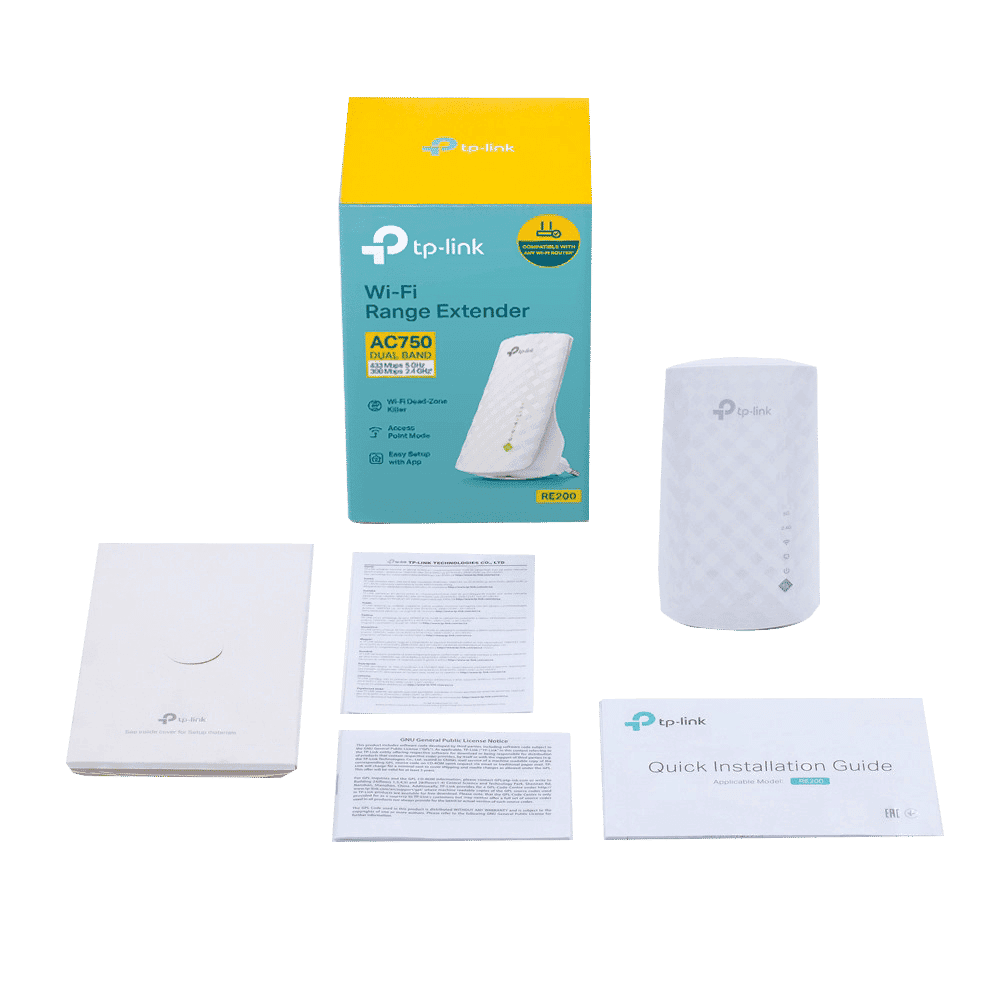 Tp-Link AC750 Dual Band Wi-Fi Range Extender (Upto 433 Mbps, Wi-Fi 5, White)