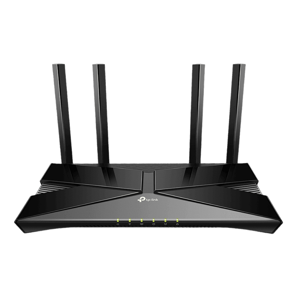 Tp-Link Archer AX10 Dual Band WiFi 6 Router (4 Antennas, 5 LAN Ports , OFDMA, MU-MIMO, Black)