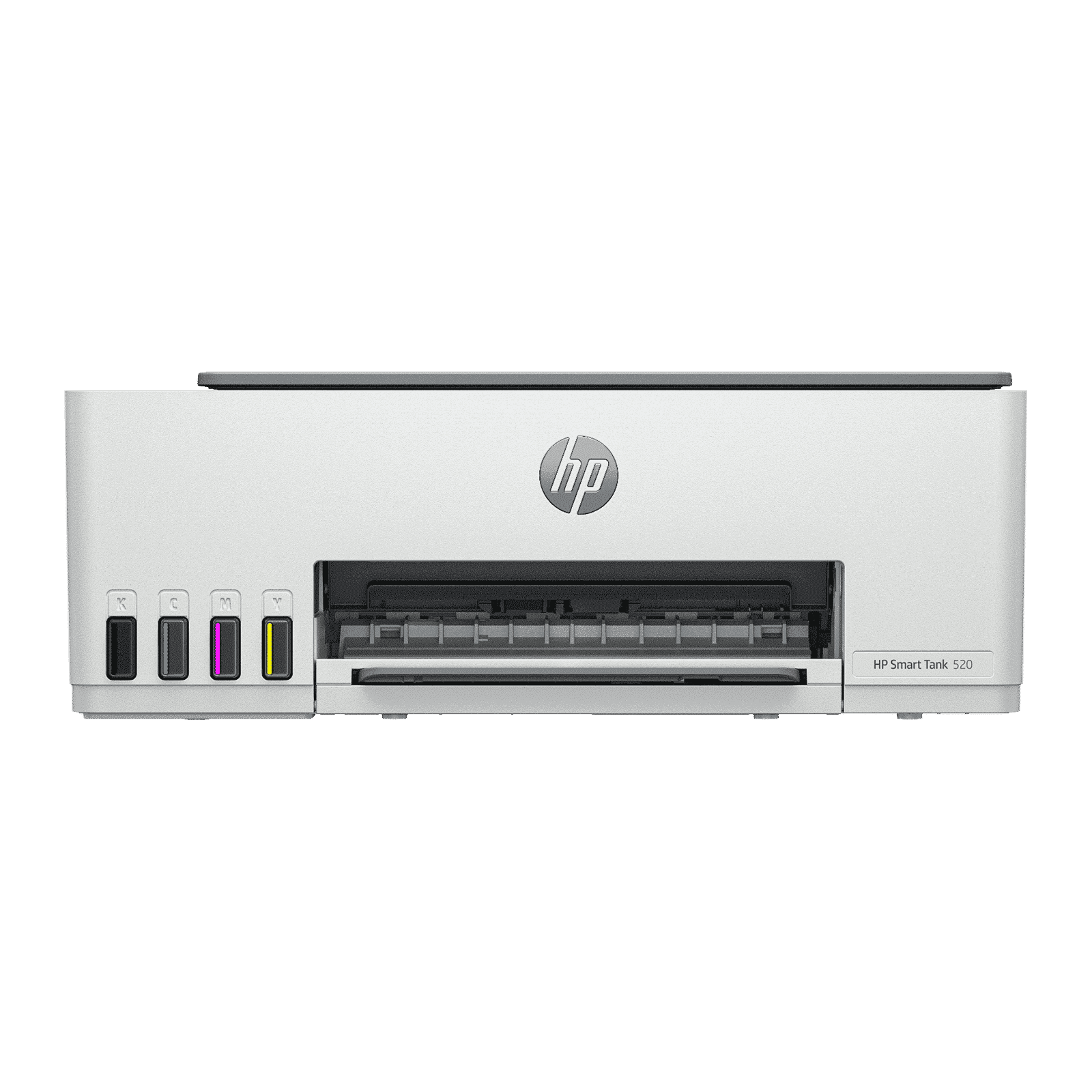 HP Smart Tank 520 All in One Inkjet Printer with Smart Guided Control Panel (Low-on-Ink Sensors, Light Basalt)