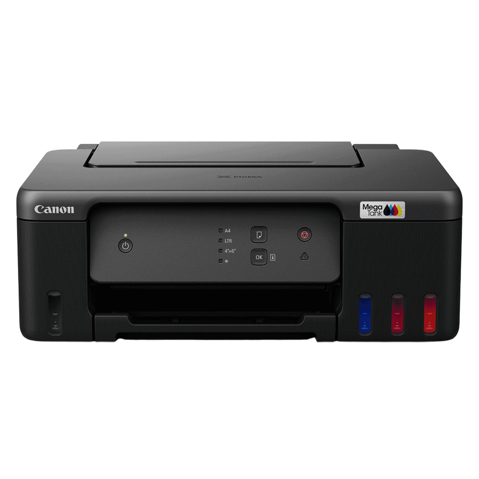 Canon Pixma G1737 Single Function Ink Tank Printer with 4 Ink Bottles Included (Low Cost Printing, Black)
