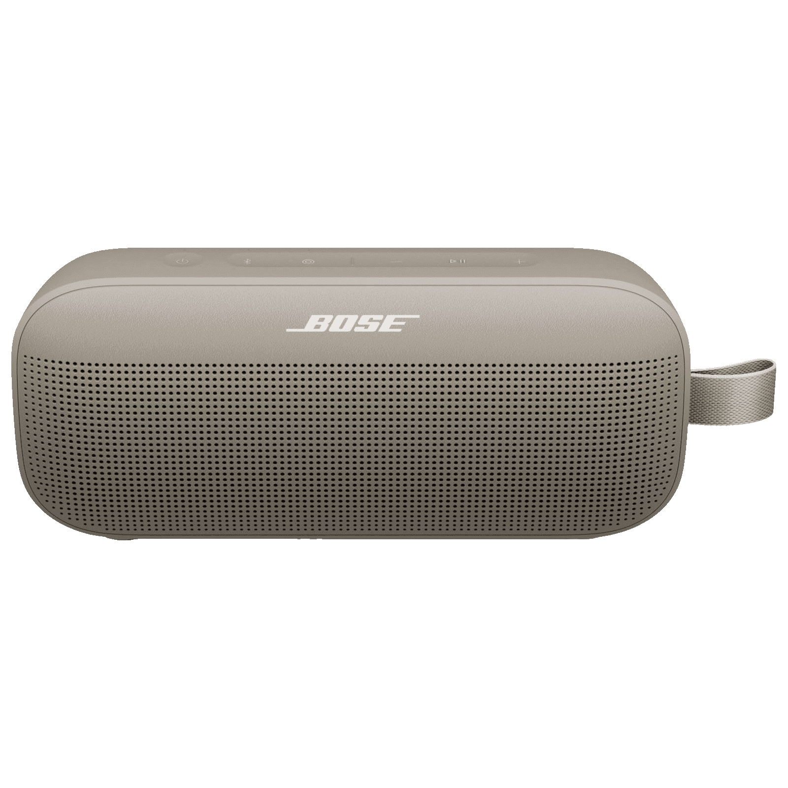 BOSE SoundLink Flex (2nd Gen) Portable Bluetooth Speaker (IP67 Water Resistant, PositionIQ Technology, Stereo Channel, Sandstone)