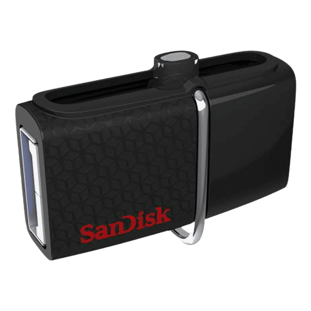 SanDisk Ultra 32GB USB (3.0) Pen Drive (Dual-Connector Design, Black)