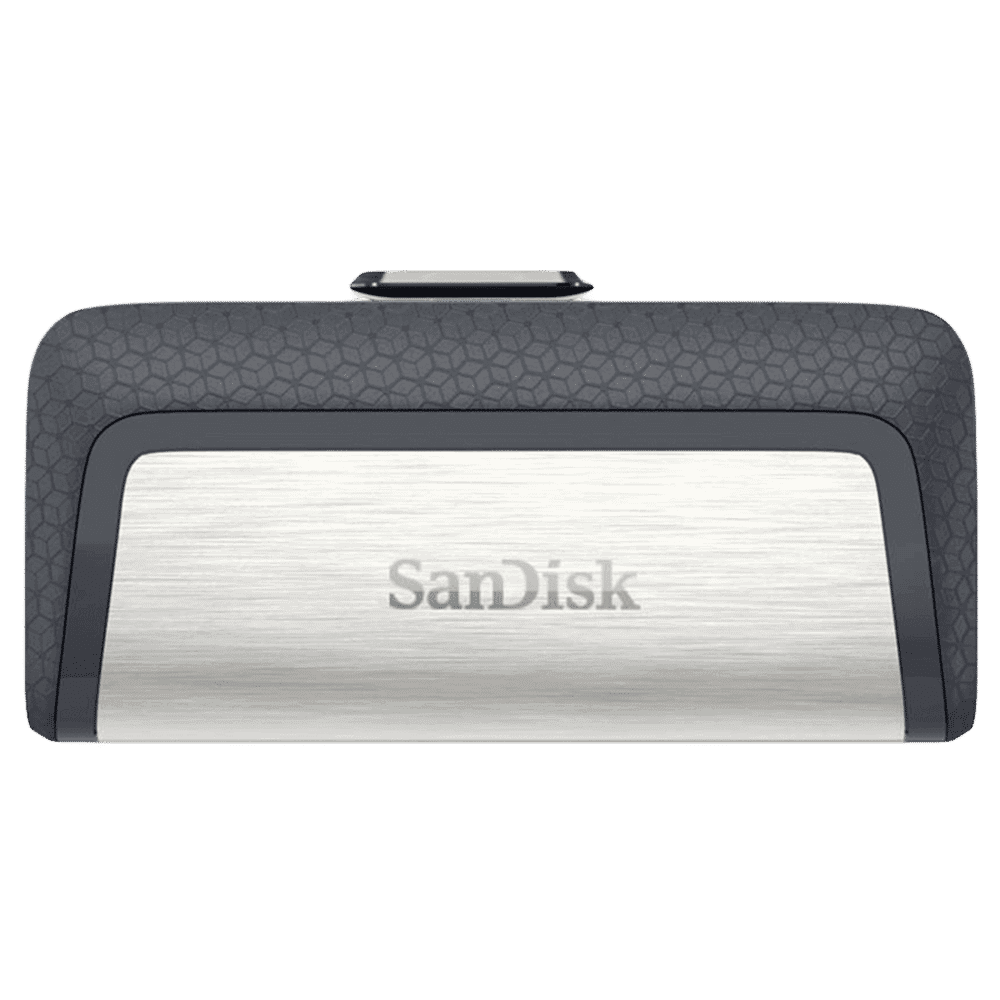 SanDisk Ultra Dual Drive 32GB USB Type A (3.1), USB Type C (3.1) OTG Pen Drive (High-speed Performance, Black)