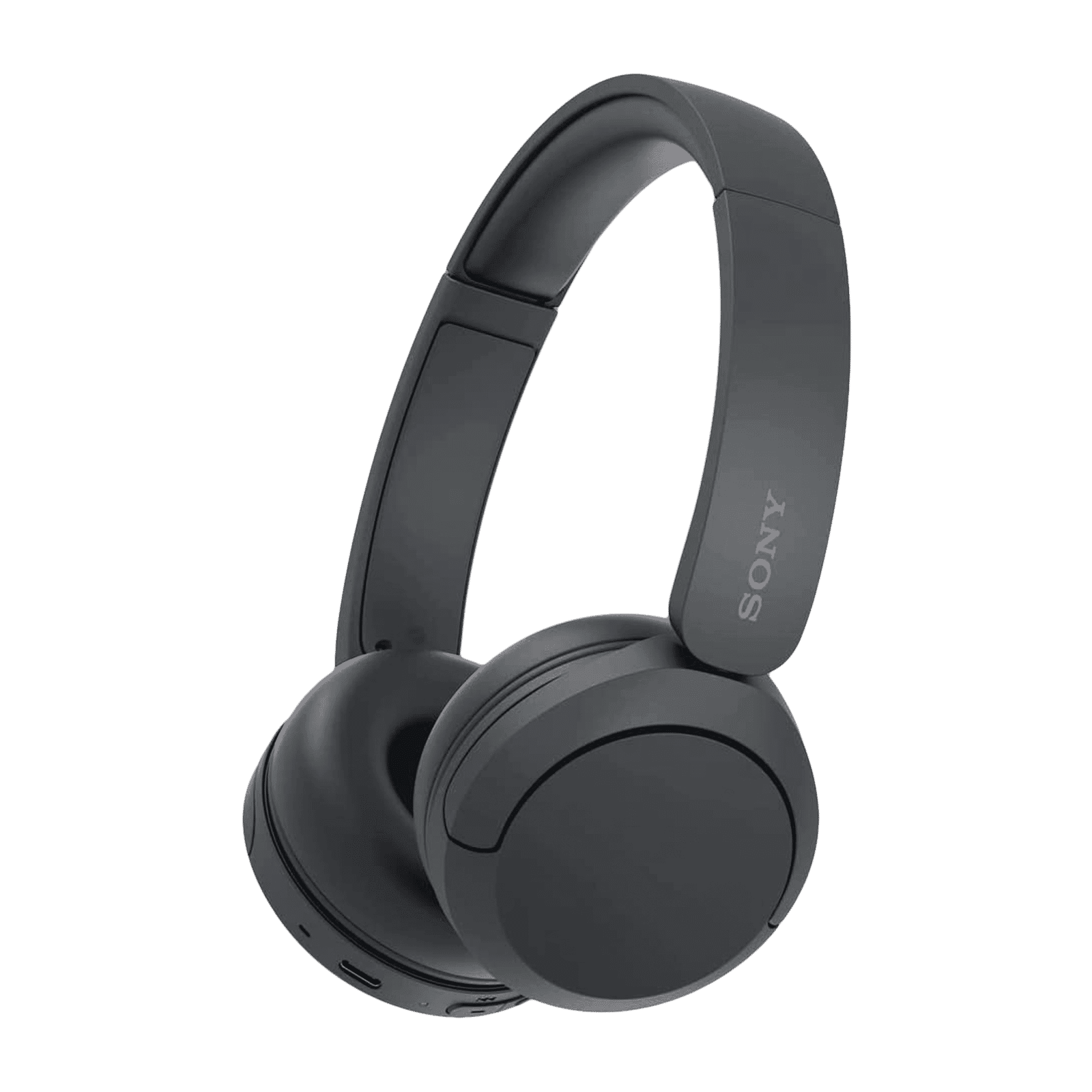 SONY WH-CH520 Bluetooth Headphone with Mic (30mm Driver, On Ear, Black)