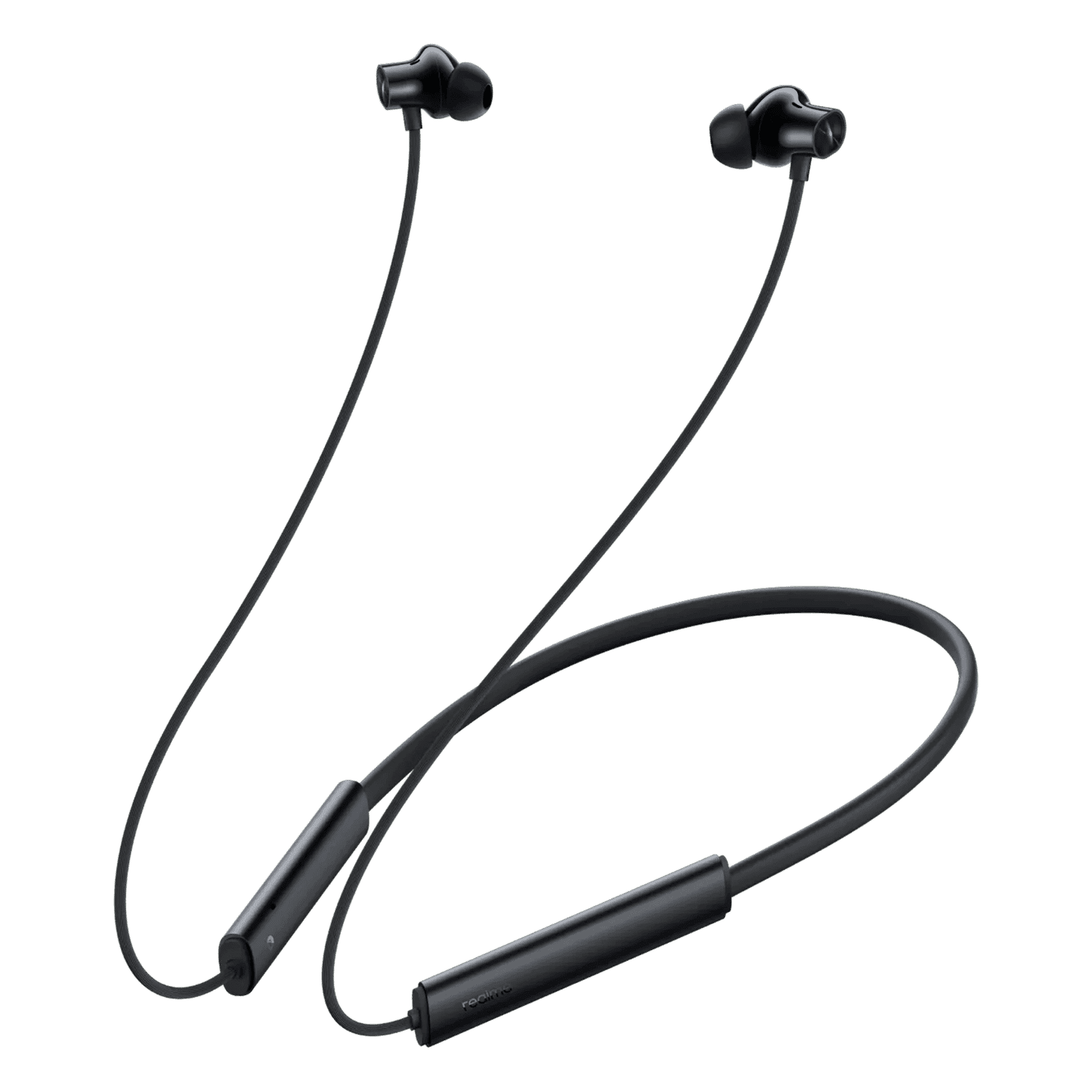 realme Buds Wireless 3 RMA 2119 Neckband with Active Noise Cancellation (IP55 Water & Dust Resistant, Google Fast Pairing, Pure Black)
