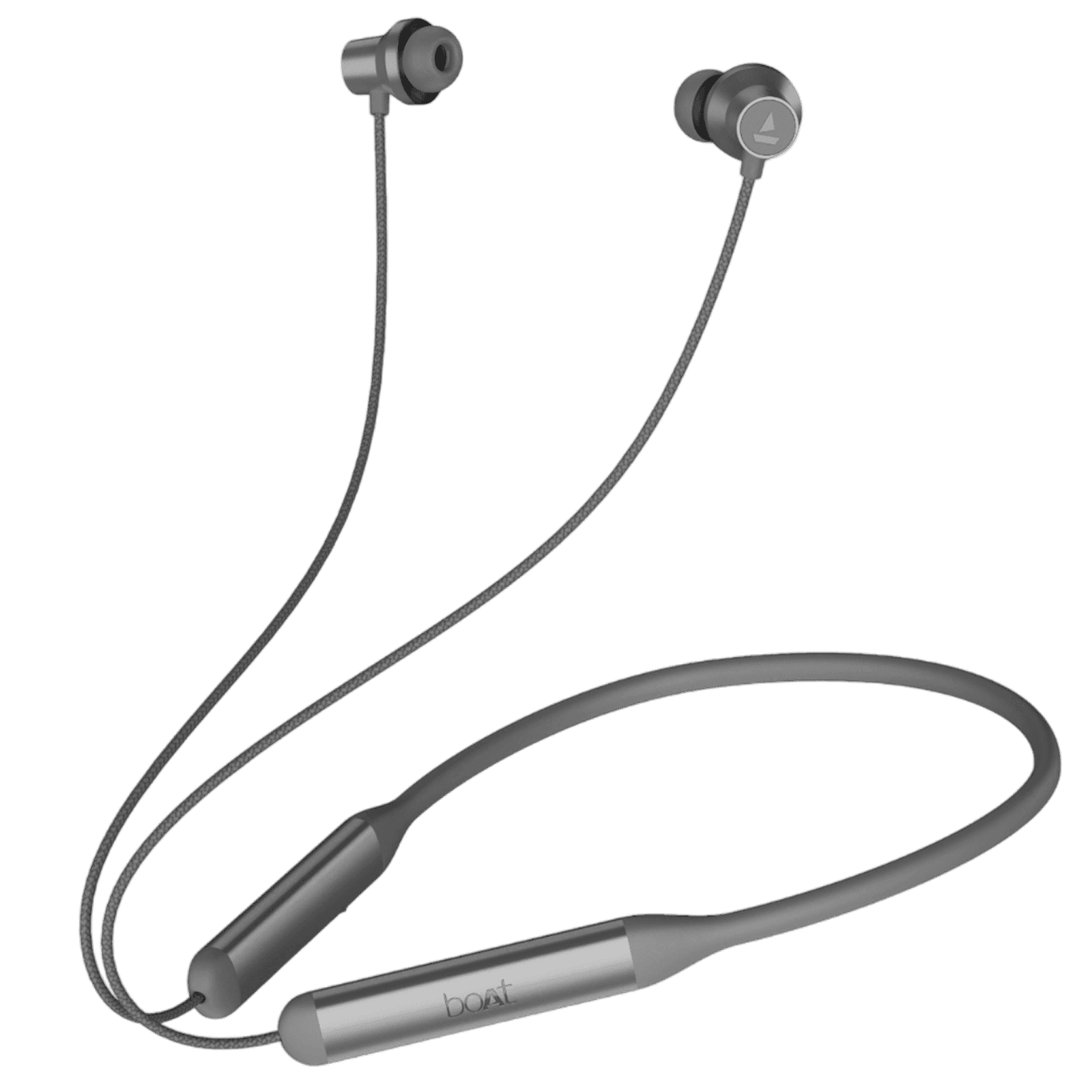 boAt Rockerz 280 ANC Bluetooth Neckband with with Active Noise Cancellation (IPX4 Water Resistance, 13mm Drivers, Funky Grey)