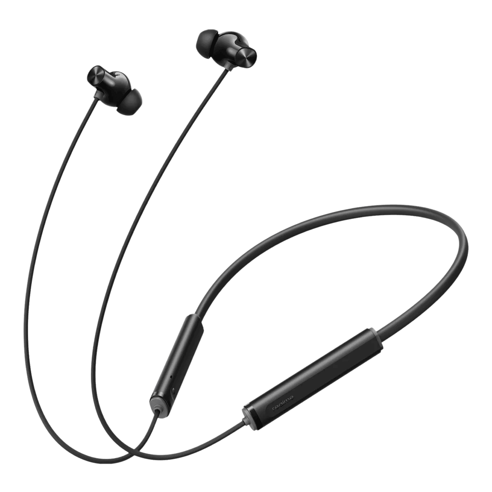 realme Buds Wireless 5 Neckband with Active Noise Cancellation (IP55 Dust & Water Resistant, Smart De-Wind Technology, Midnight Black)