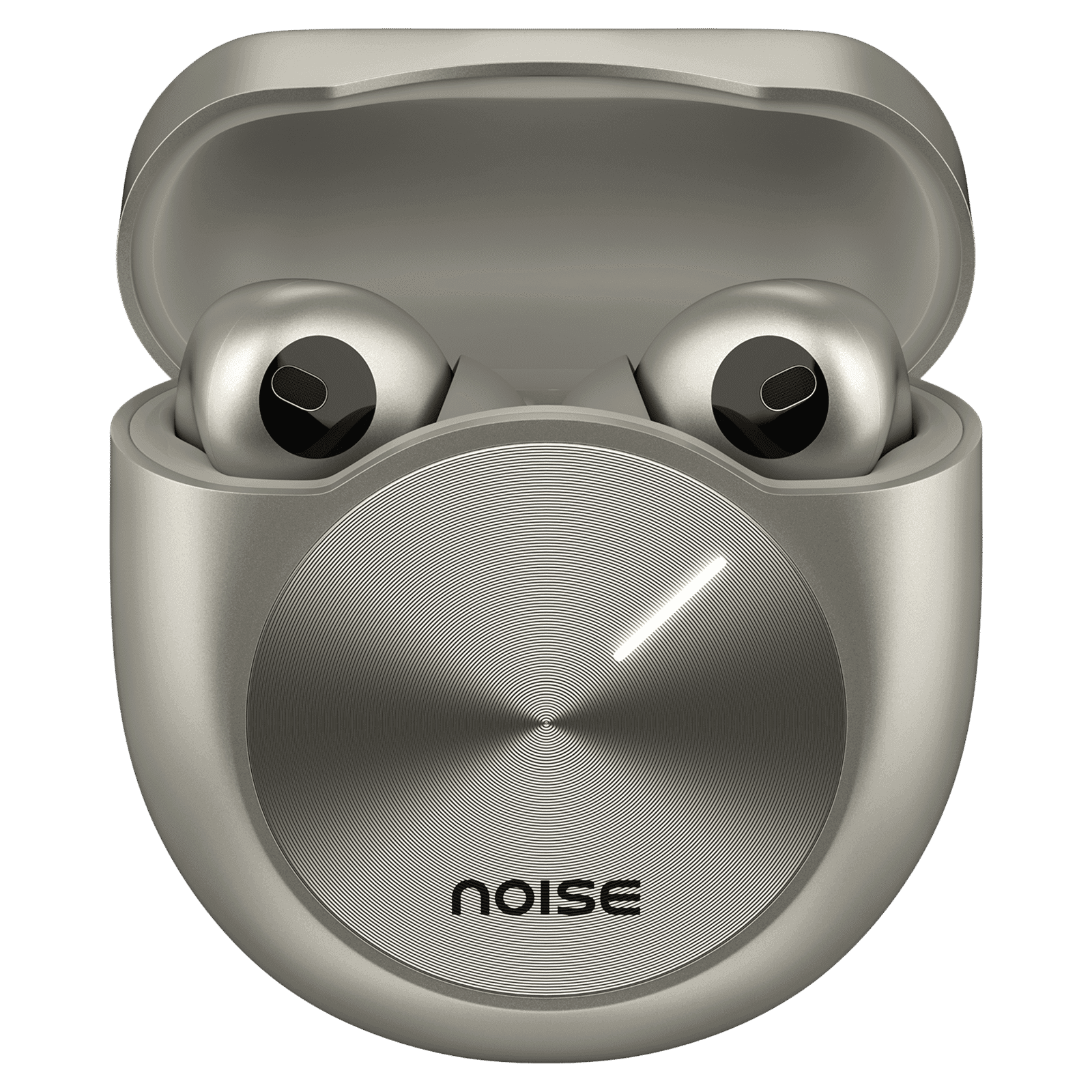 noise Master Buds AUD-HDPHN-MASTERBUDS TWS Earbuds with Adaptive Noise Cancellation (Water Resistant, Immersive Spatial Audio, Titanium)