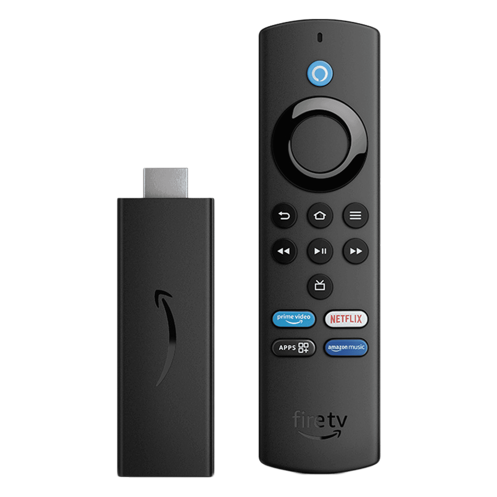 Amazon Fire TV Stick Lite Full HD Streaming Device with Alexa Voice Search (Dolby Atmos, HDR10+, Dual-Antenna Wi-Fi, Black)
