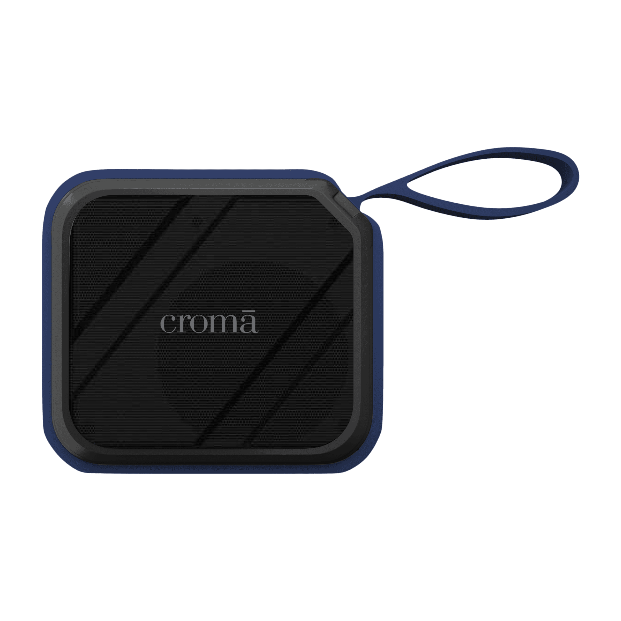 Croma 8W Portable Bluetooth Speaker (Water Resistant, Rich Bass, Stereo Channel, Blue)