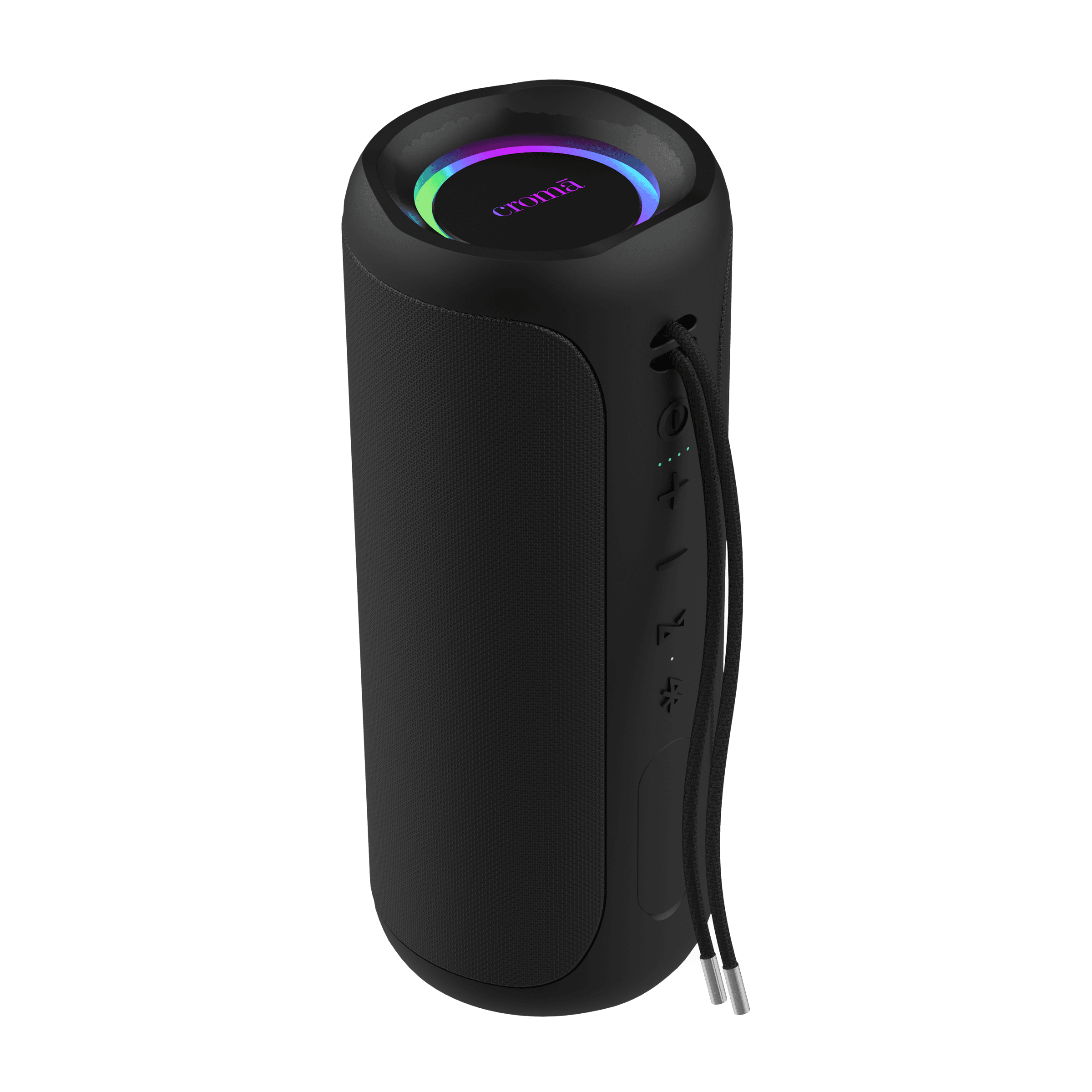 Croma 35W Portable Bluetooth Speaker (IP67 Waterproof, 10 Hours Playtime, Black)