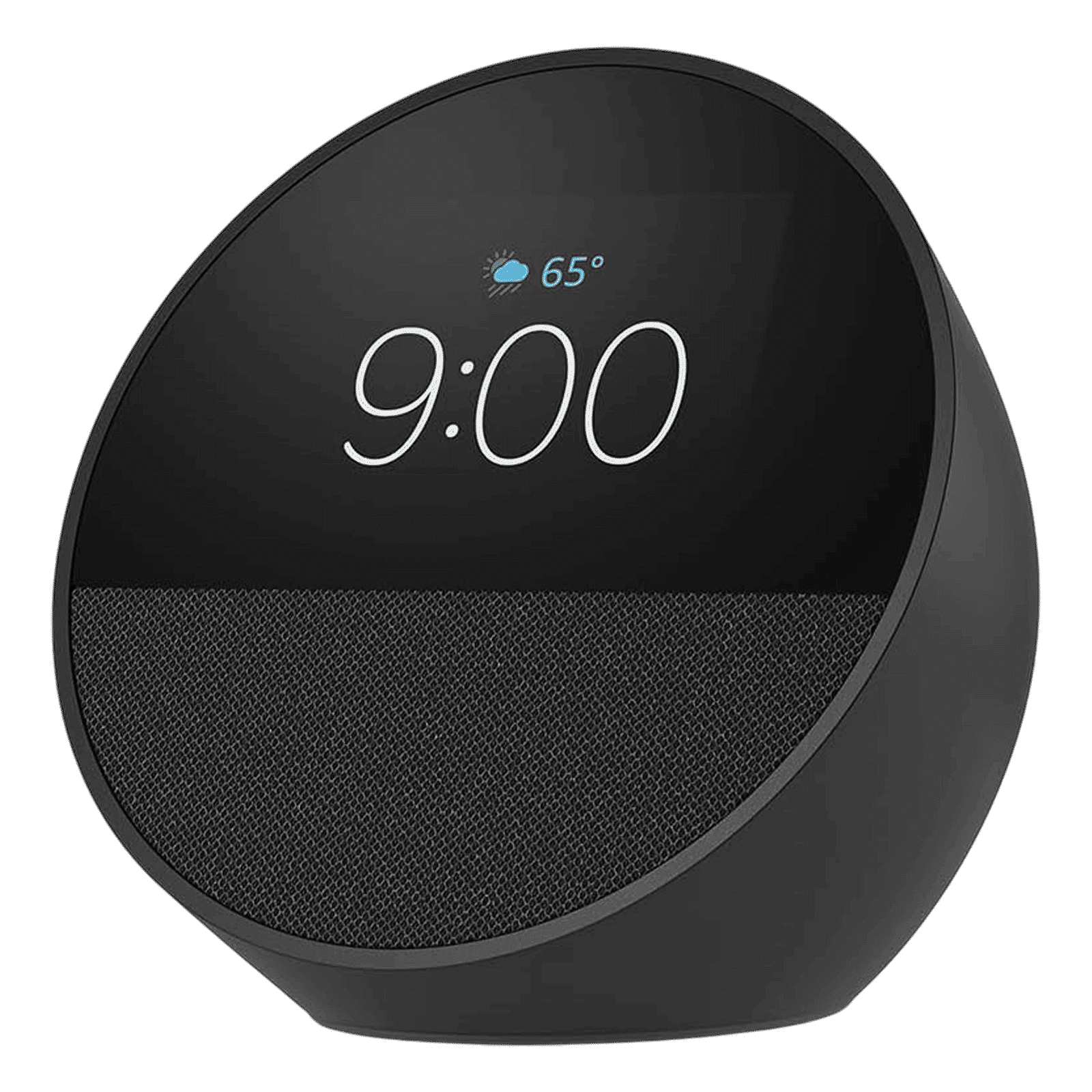 amazon Echo Spot with Built-in Alexa Smart Wi-Fi Speaker (Customizable Smart Clock, Black)