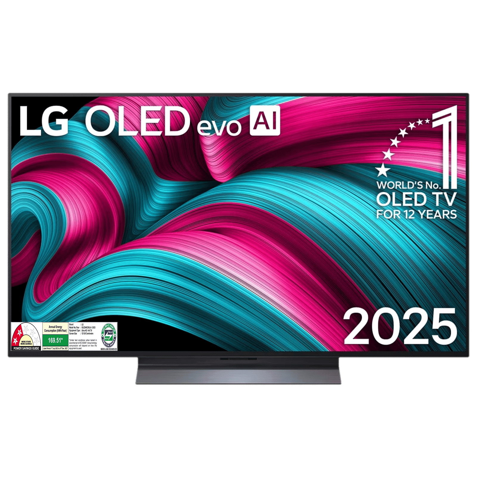 LG evo AI C5 121 cm (48 inch) OLED 4K Ultra HD Smart WebOS TV with Dolby Vision & Dolby Atmos (2025 model)
